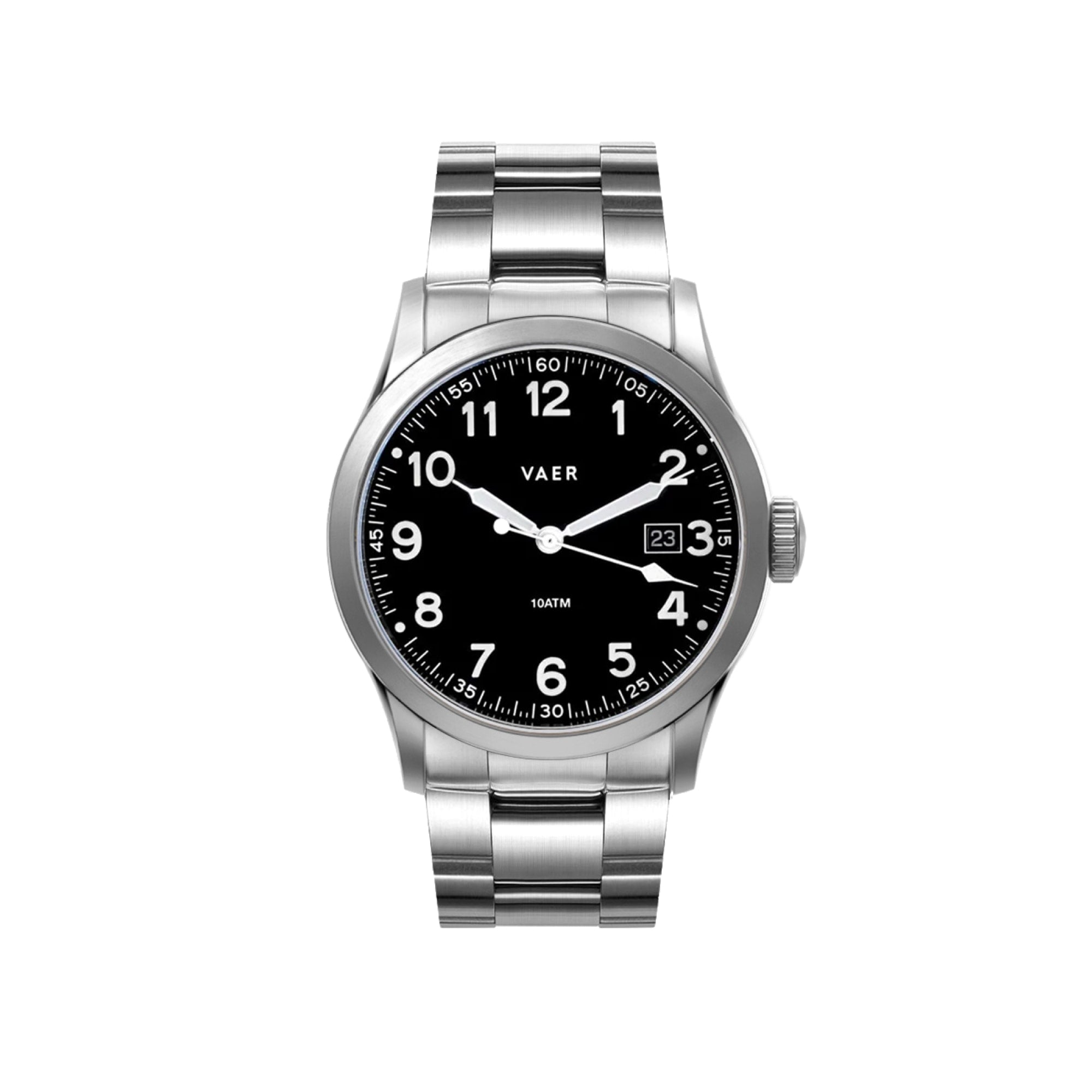VAER S3 Calendar Field Black Watch - 36mm Quartz