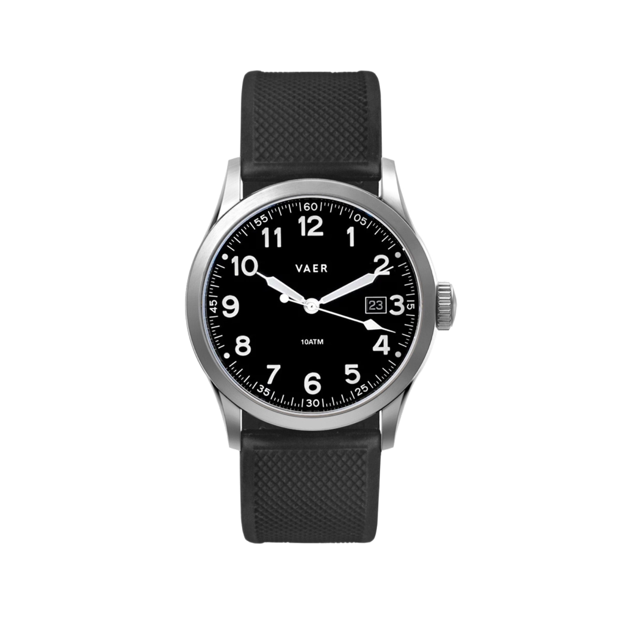 VAER S3 Calendar Field Black Watch - 36mm Quartz
