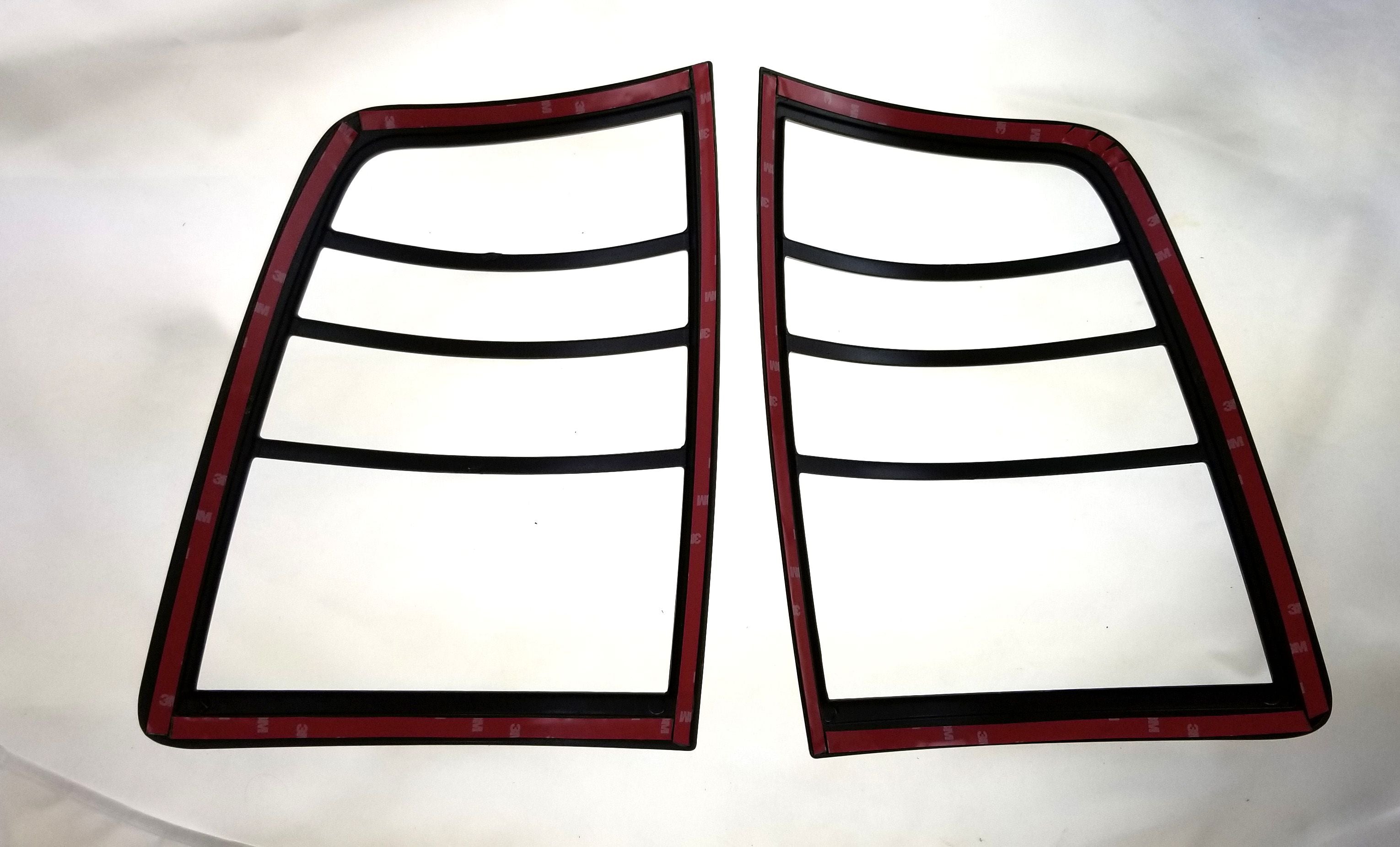 2009-2010 Dodge Ram 1500 2PCS Black Tail-Light Bezel