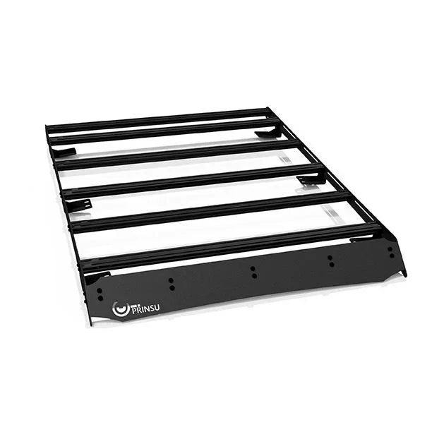 Black roof rack for Toyota Tacoma Double Cab 1995-2004, overlanding accessory
