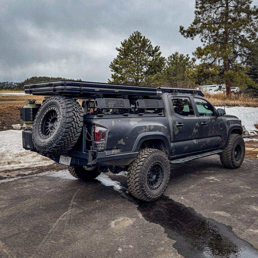 upTOP Overland TRUSS bed rack for DiamondBack bed cover