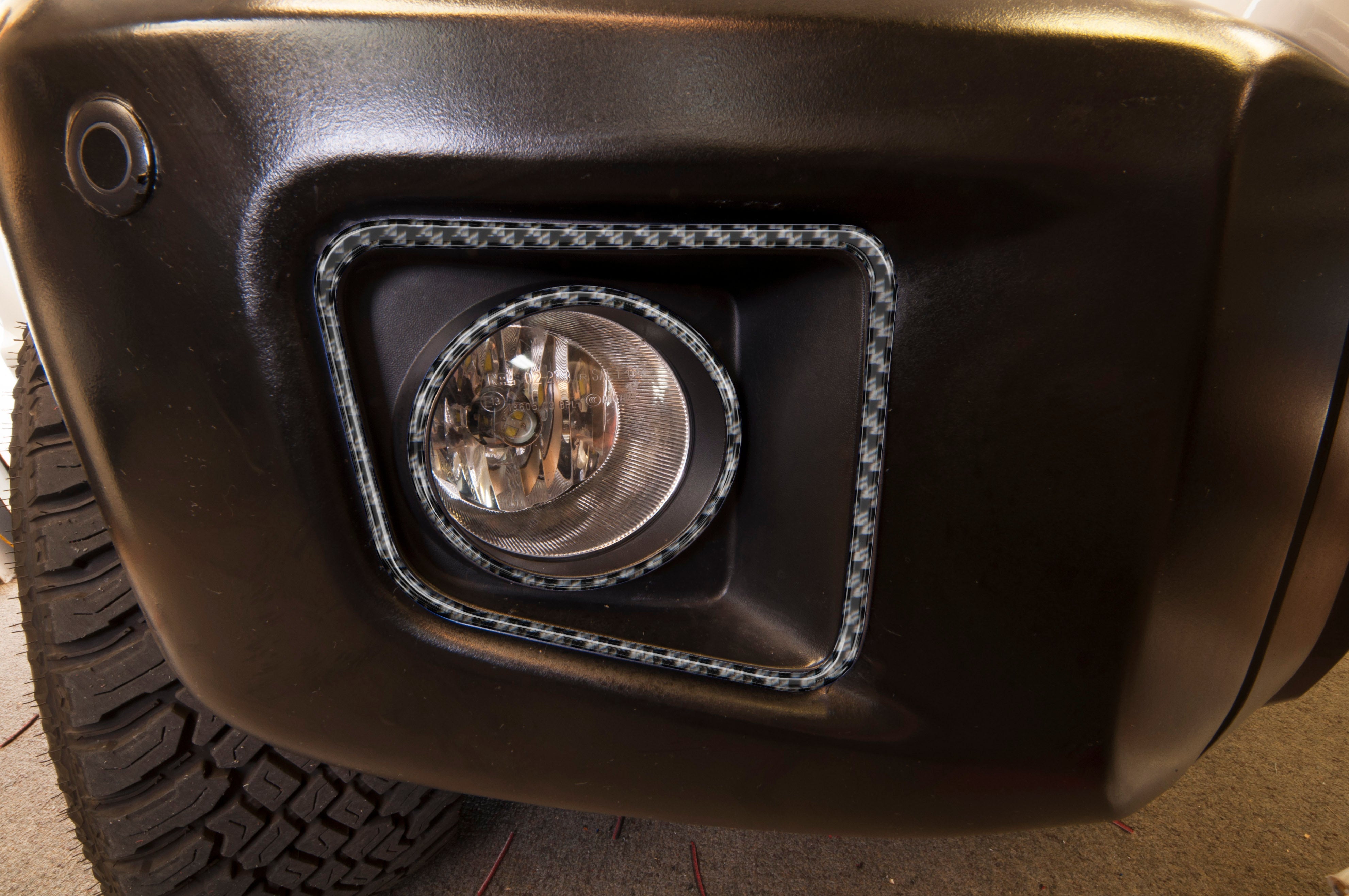 Fog Light Accent Trim Fits 2014-2021 Toyota Tundra