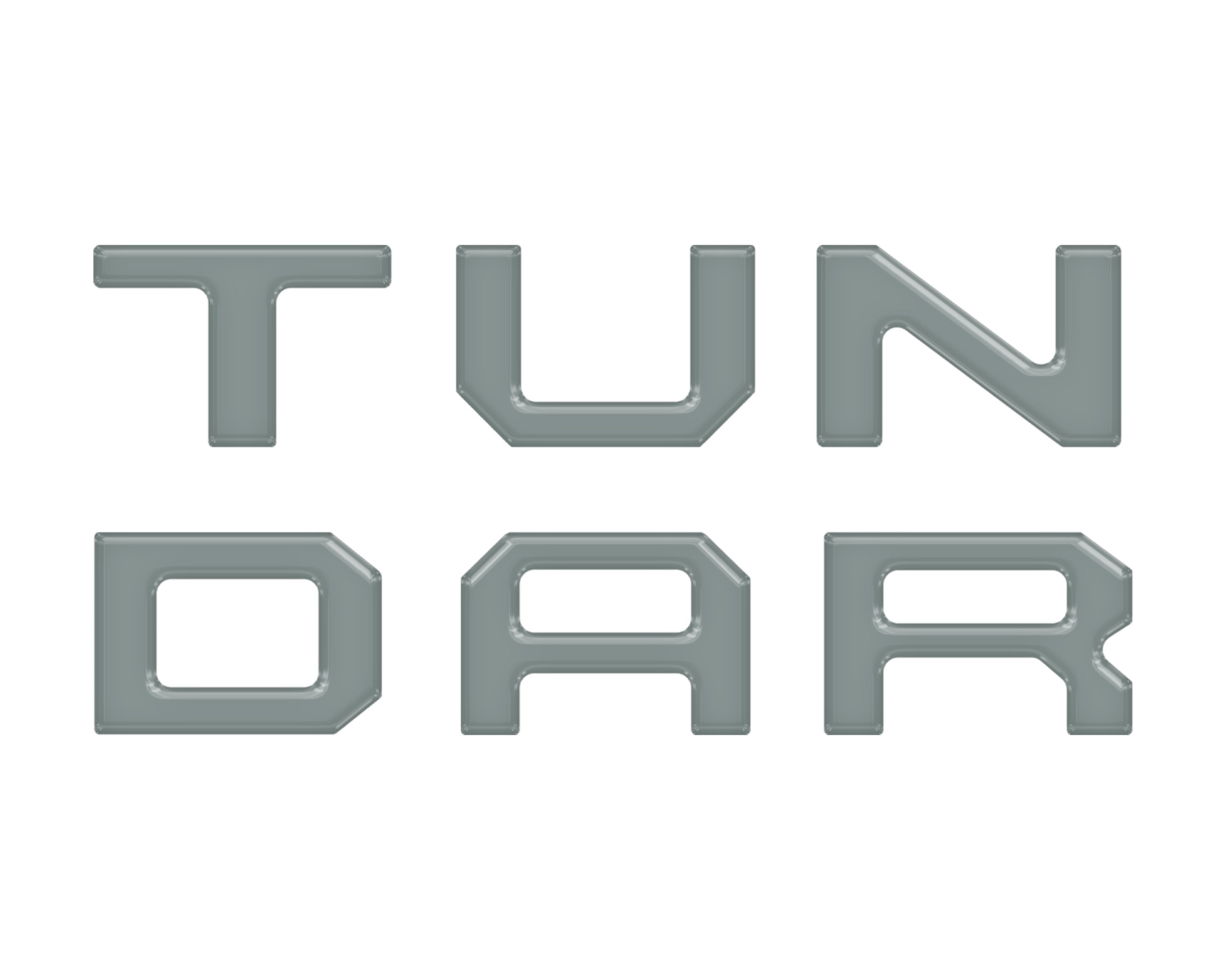 Single Climate Control Radio Letter Inserts Fits 2014-2020 Toyota Tundra Single Climate *OE Color - Lunar Rock