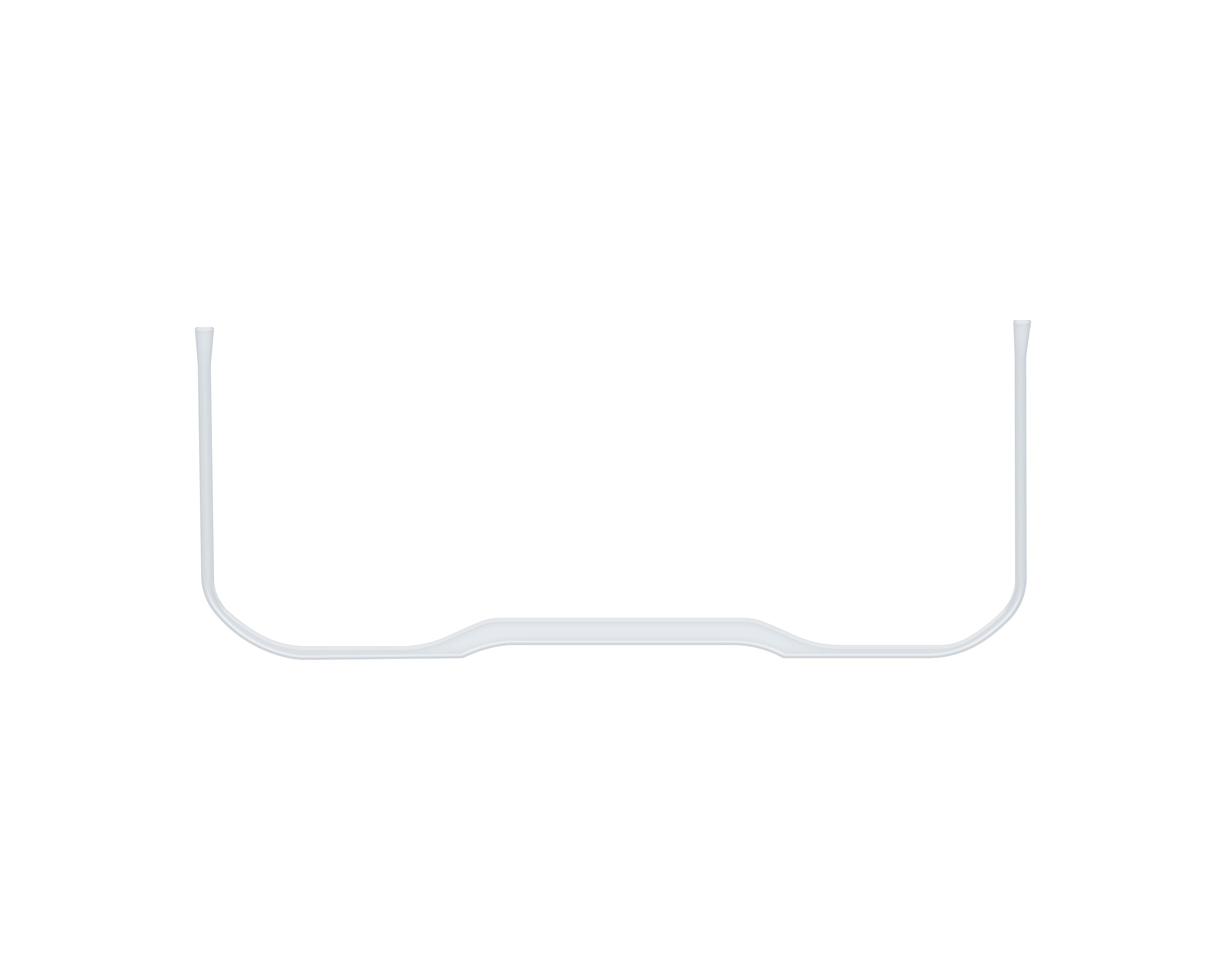 Lower Instrument Gauge Cluster Accent Trim Fits 2022-2022 Toyota Tundra Gloss White