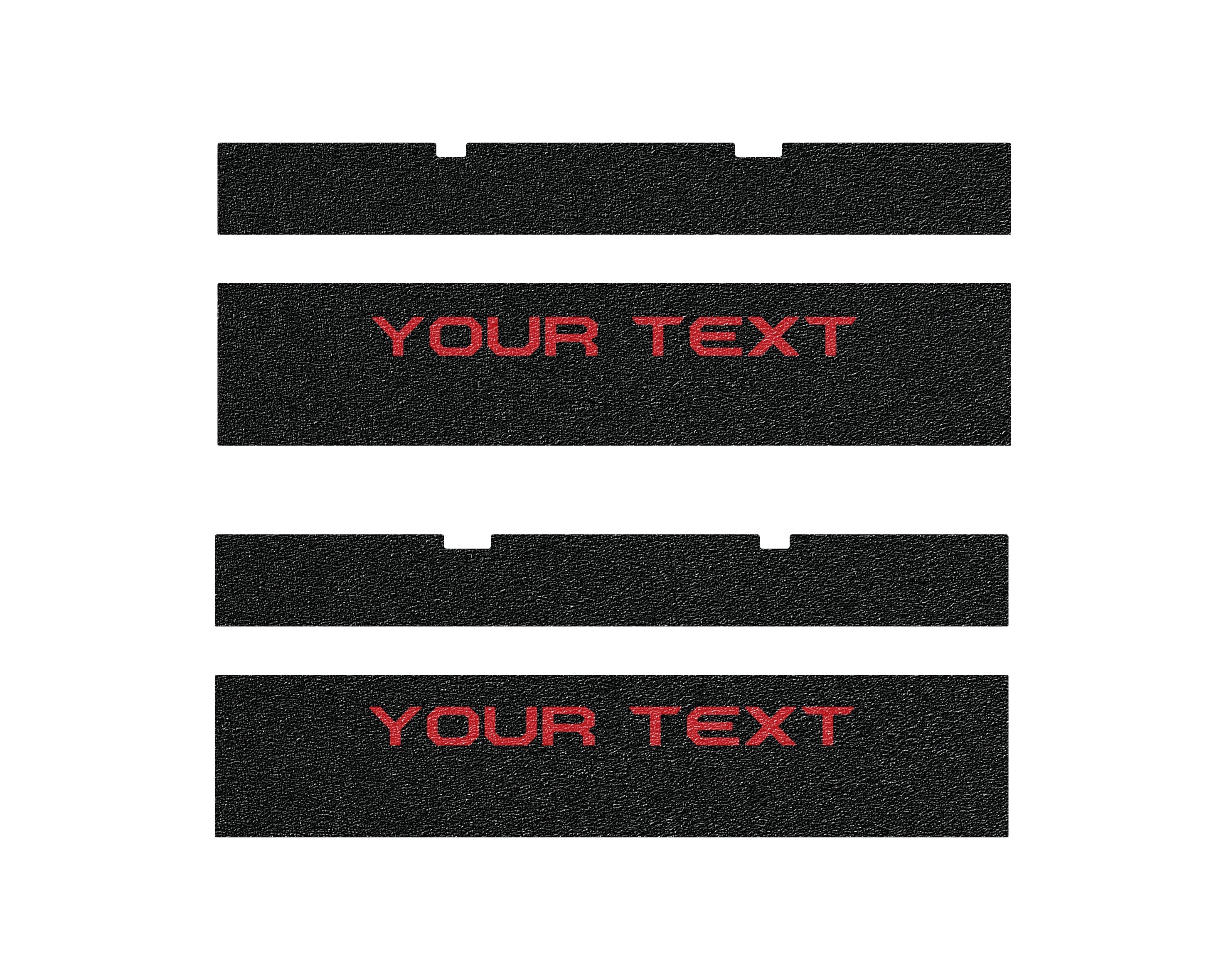 Door Sill Protection Overlays Fits 2022-2026 Toyota Sequoia