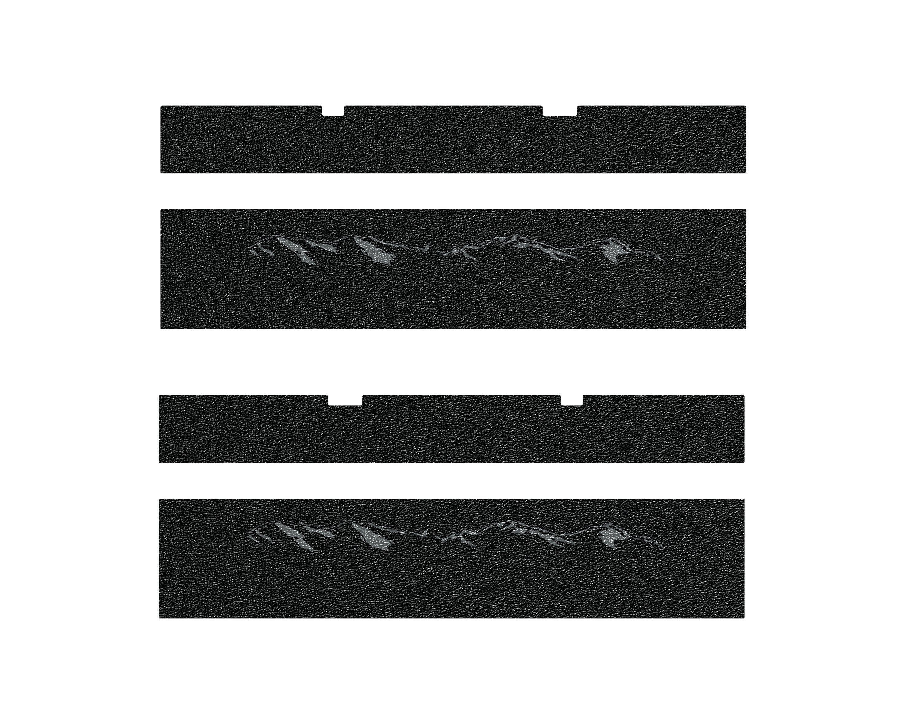 Door Sill Protection Overlays Fits 2022-2026 Toyota Tundra