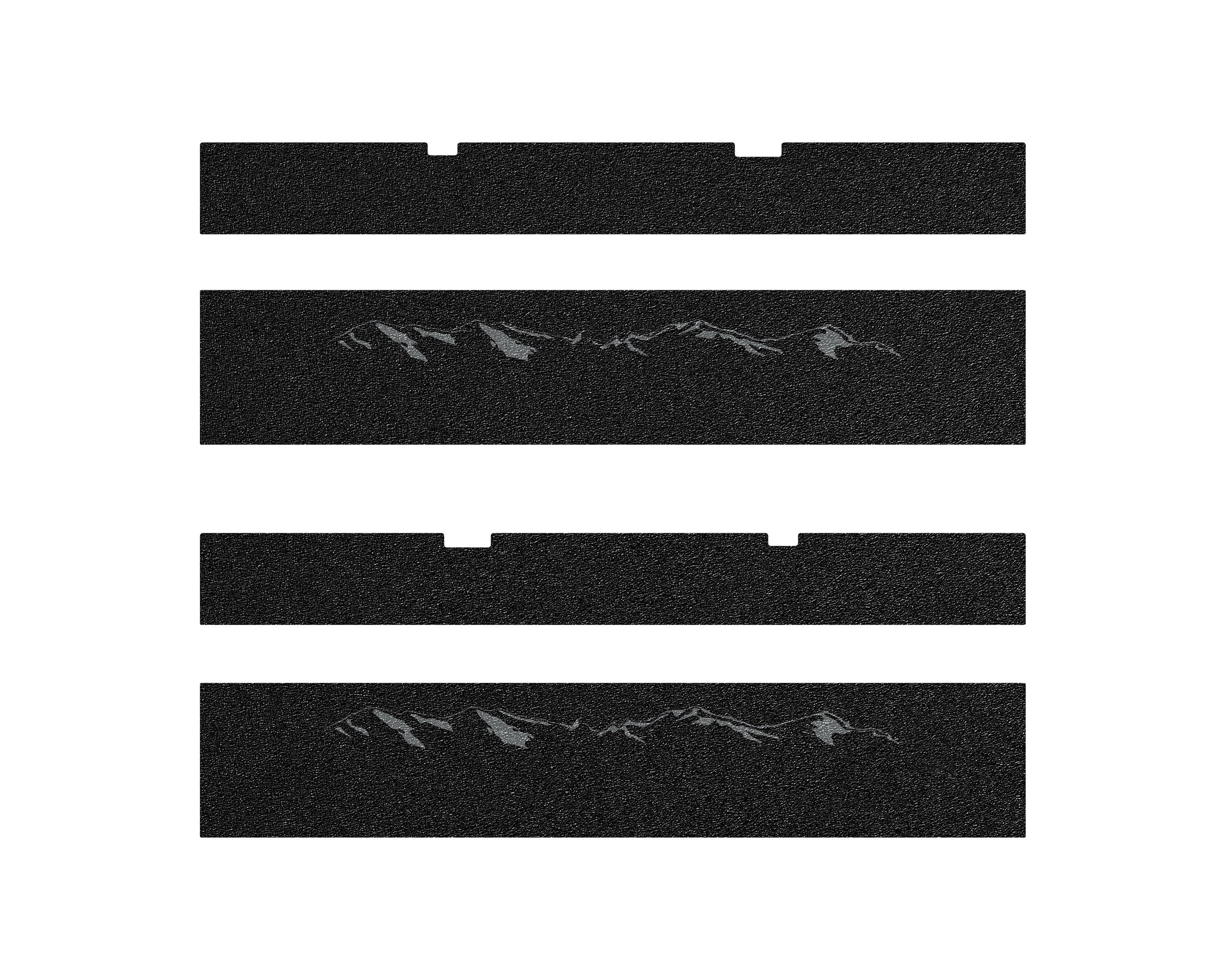 Door Sill Protection Overlays Fits 2022-2026 Toyota Tundra