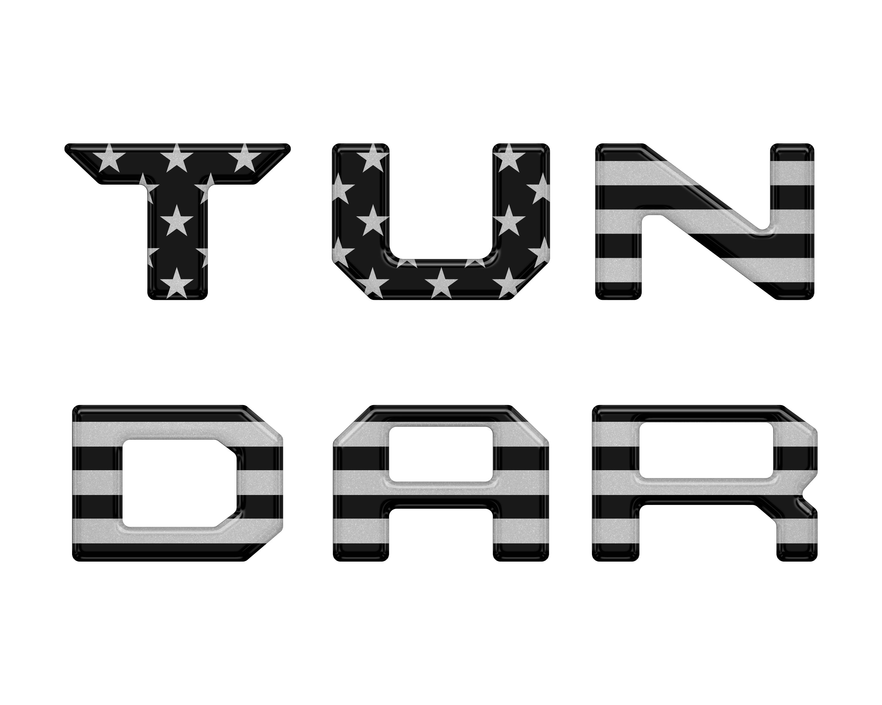 Glove Box Letter Inserts Fits 2022-2026 Toyota Tundra