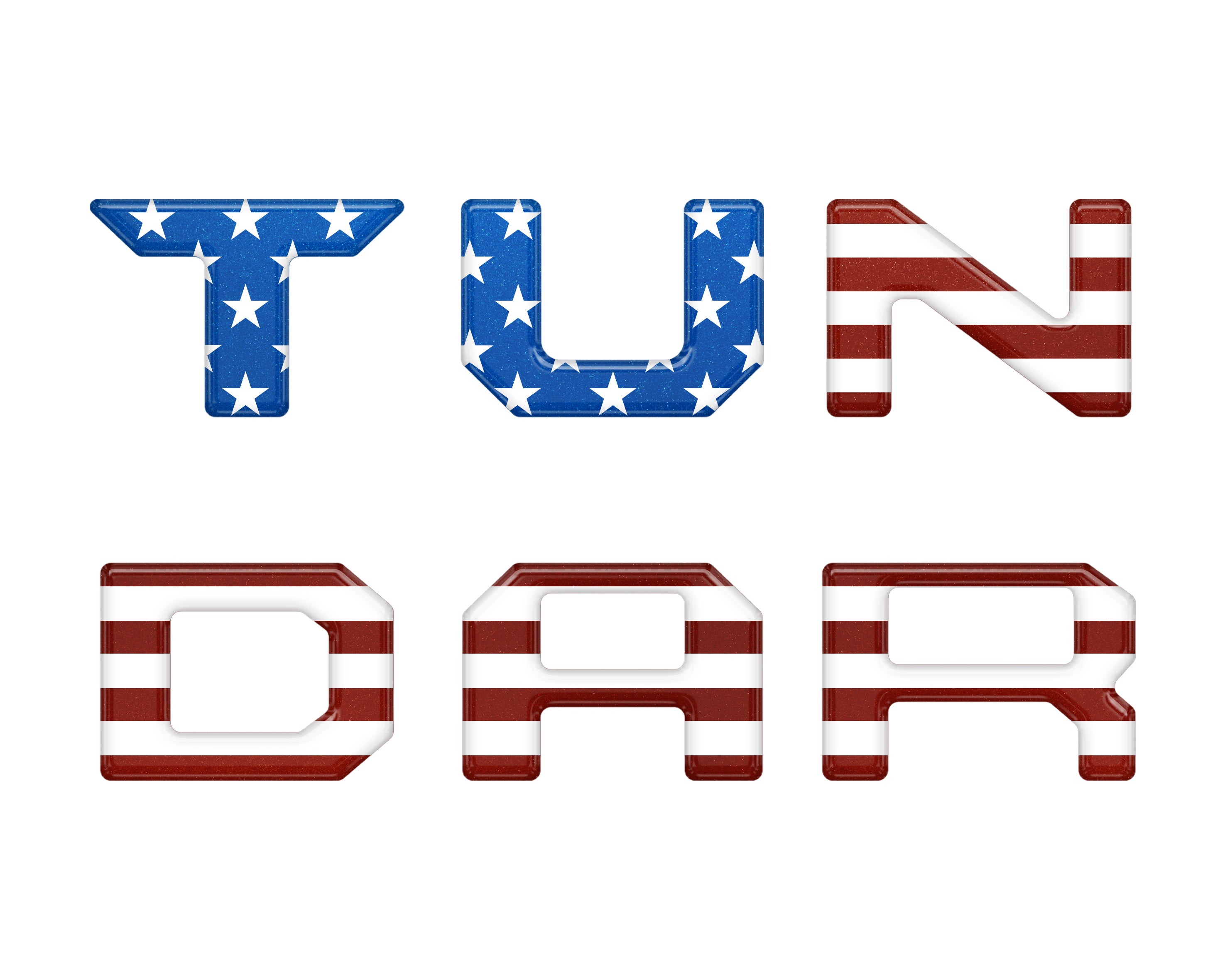 Glove Box Letter Inserts Fits 2022-2026 Toyota Tundra