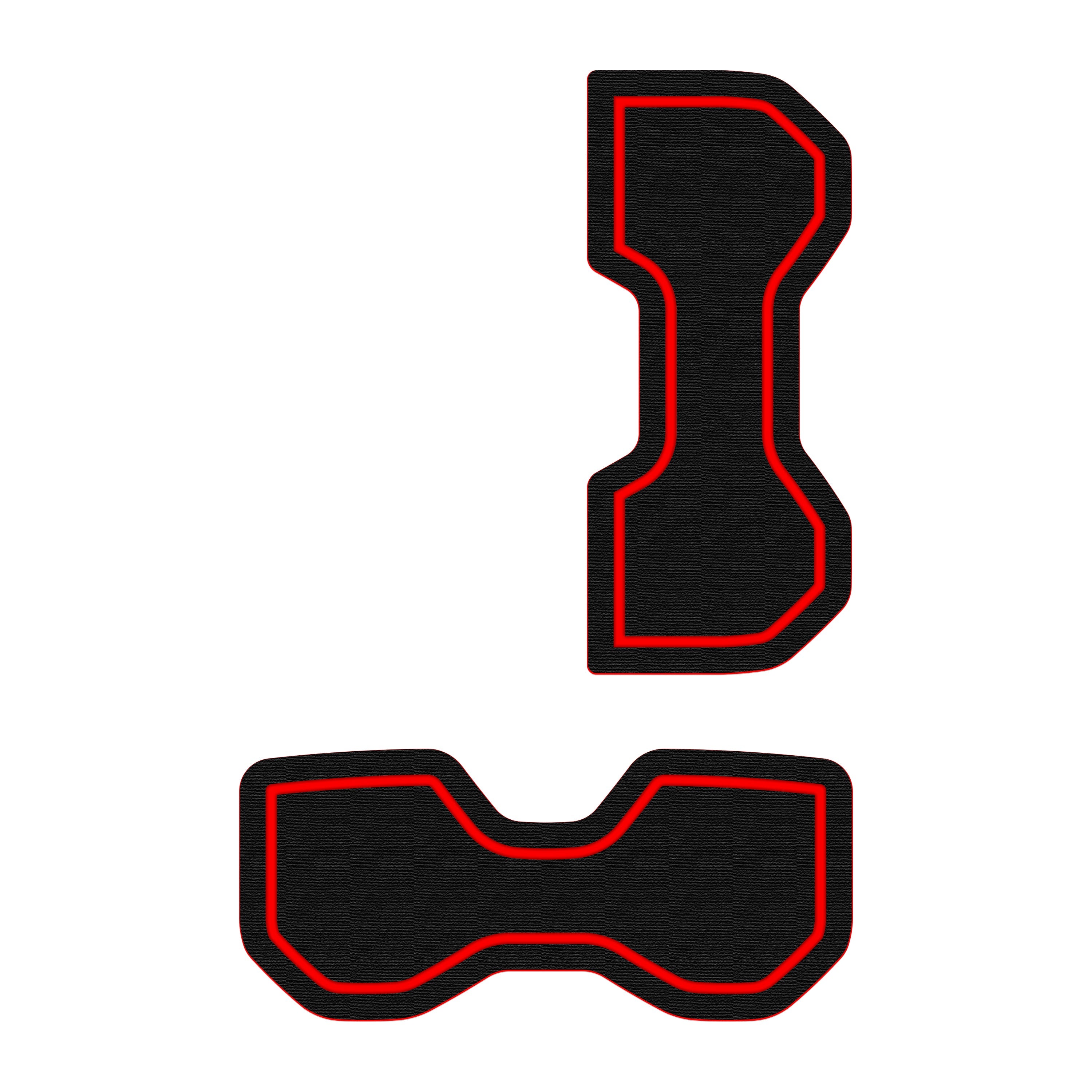 Cup Holder Foam Inserts Fits 2022-2026 Toyota Tundra & 2023-2026 Toyota Sequoia