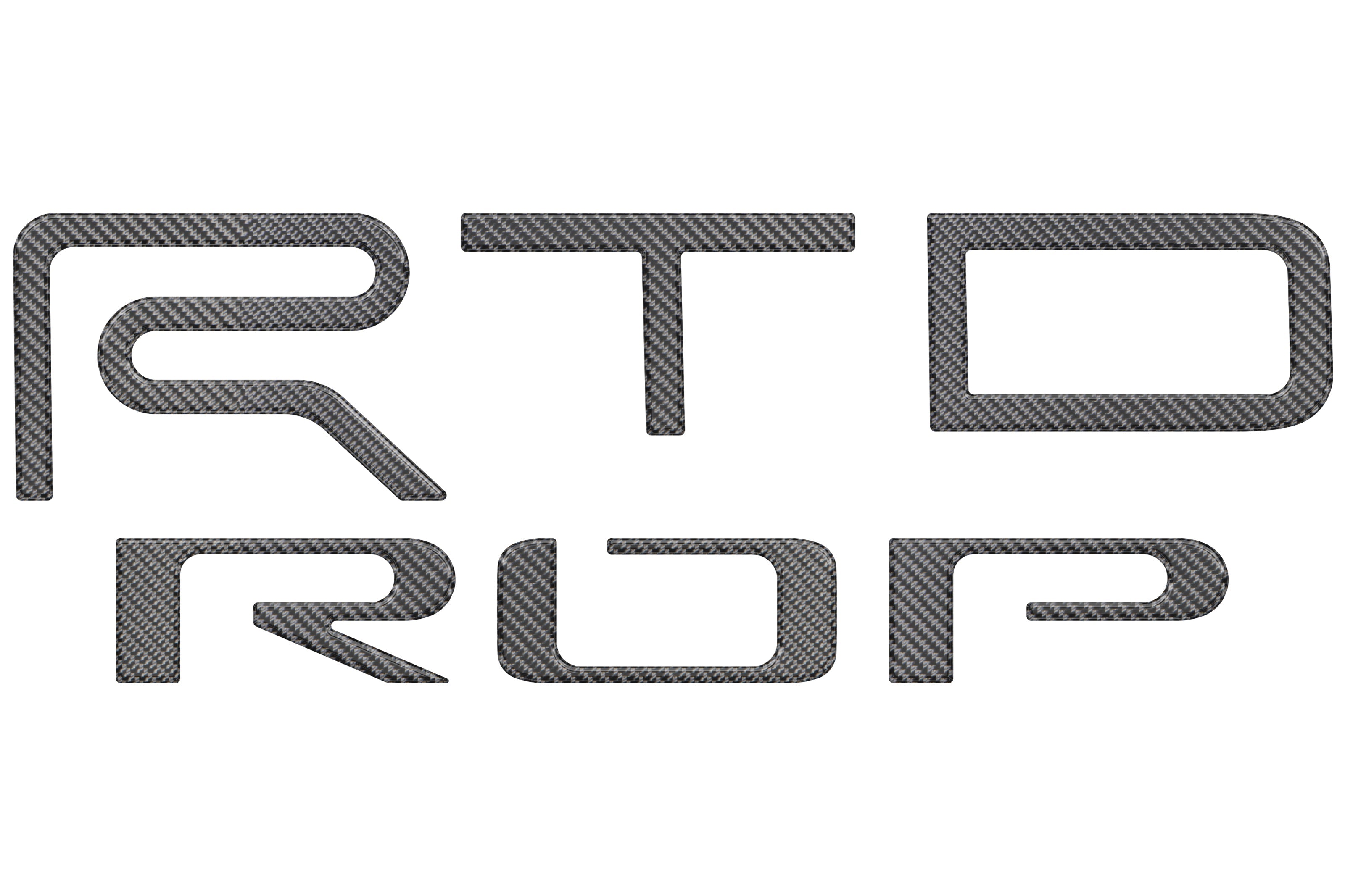 Tufskinz TRD Pro Tailgate Letter Inserts Fits 2022-2026 Toyota Tundra