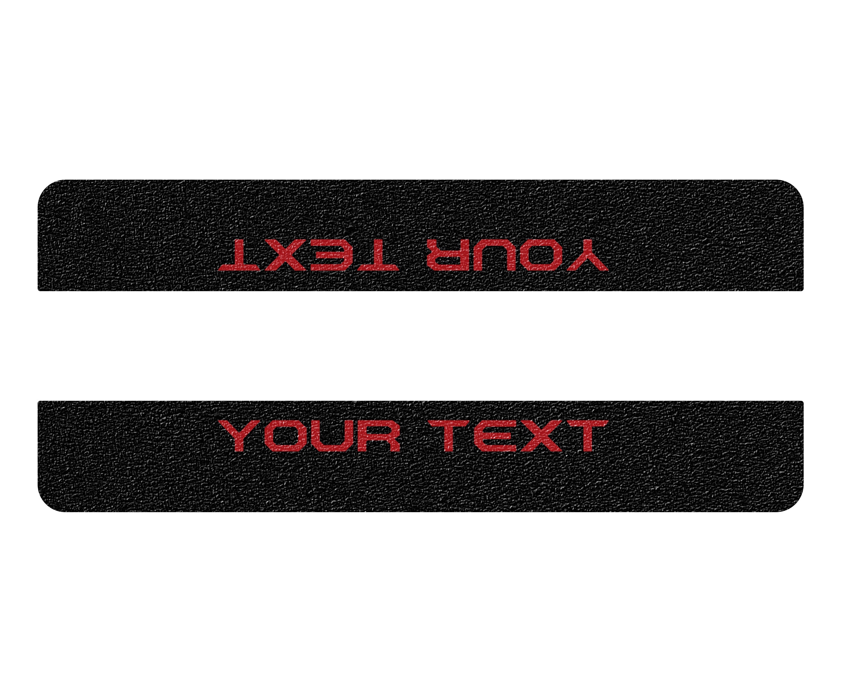 Textured Door Sill Overlays Fits 2000-2006 Toyota Tundra