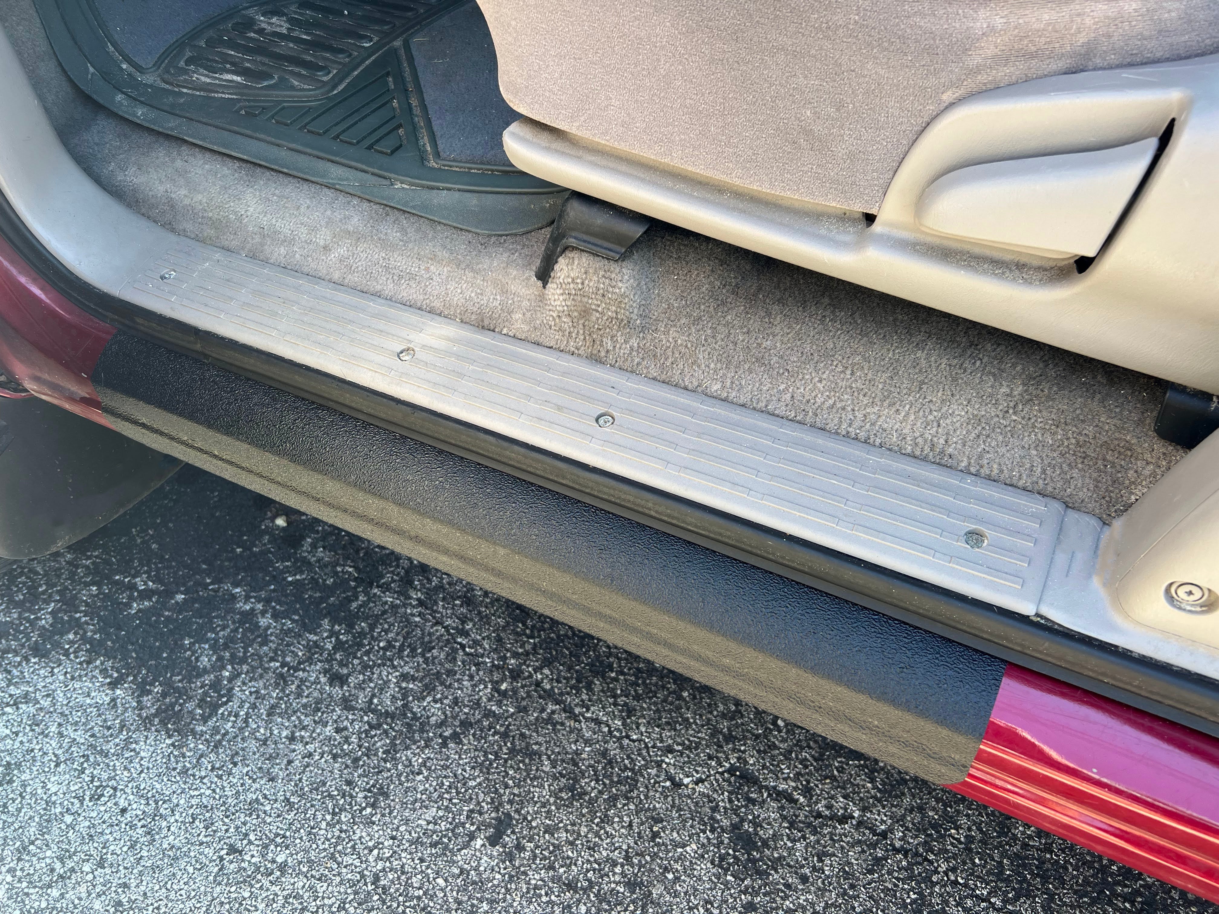 Textured Door Sill Overlays Fits 2000-2006 Toyota Tundra