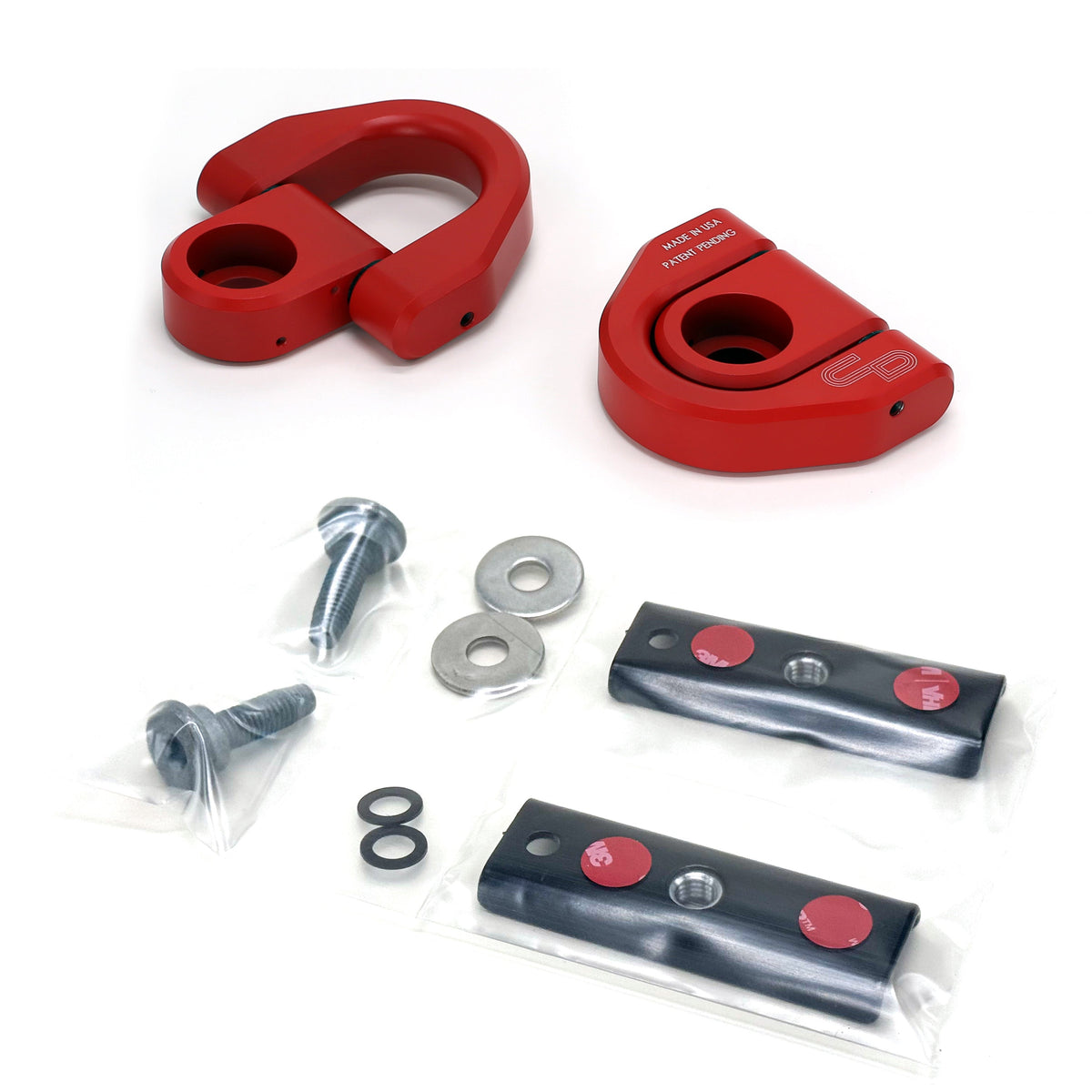 Charvonia Design universal billet D-rings pair for universal fit