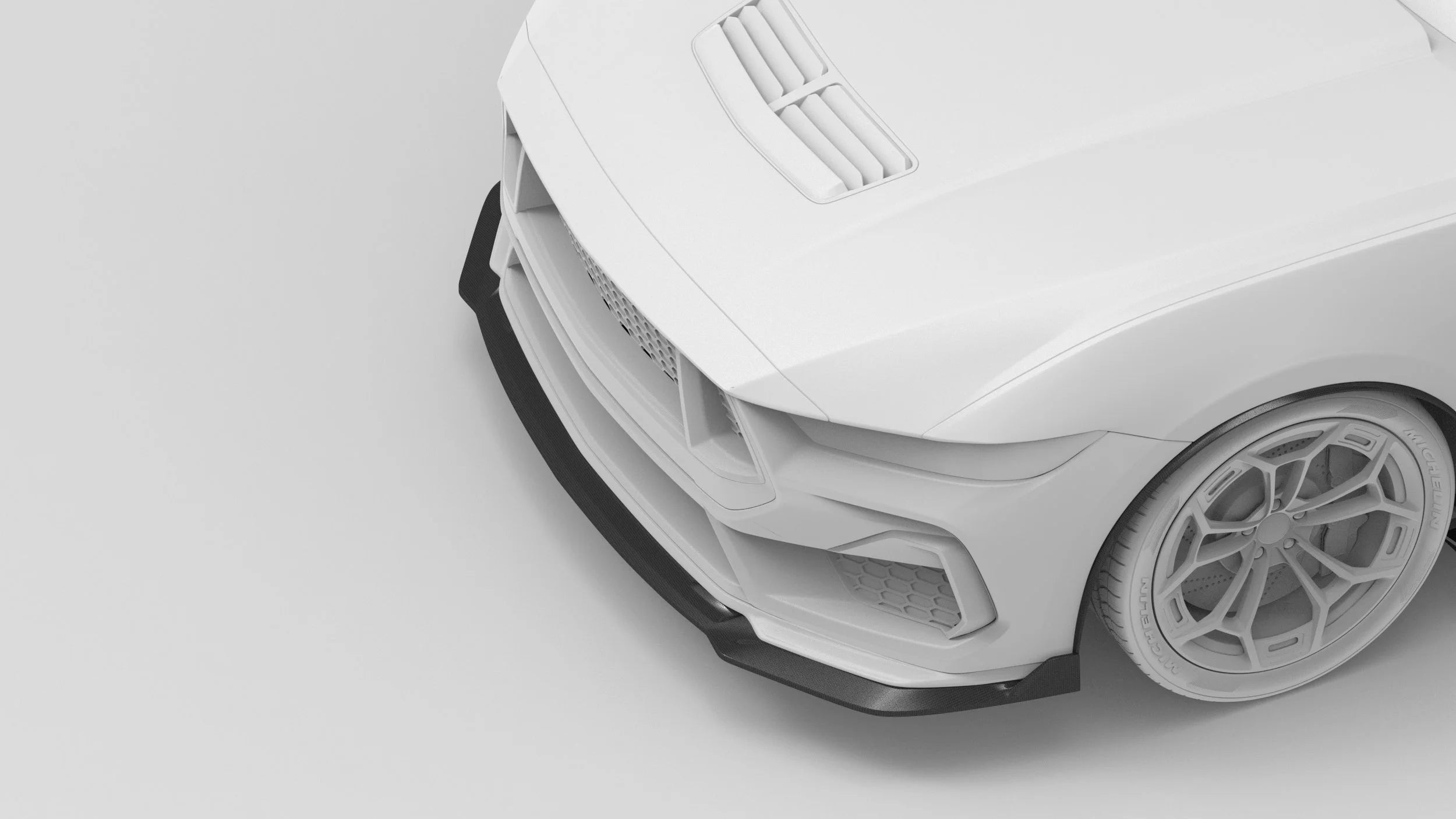 2024-Current Ford Mustang Splitter Extension