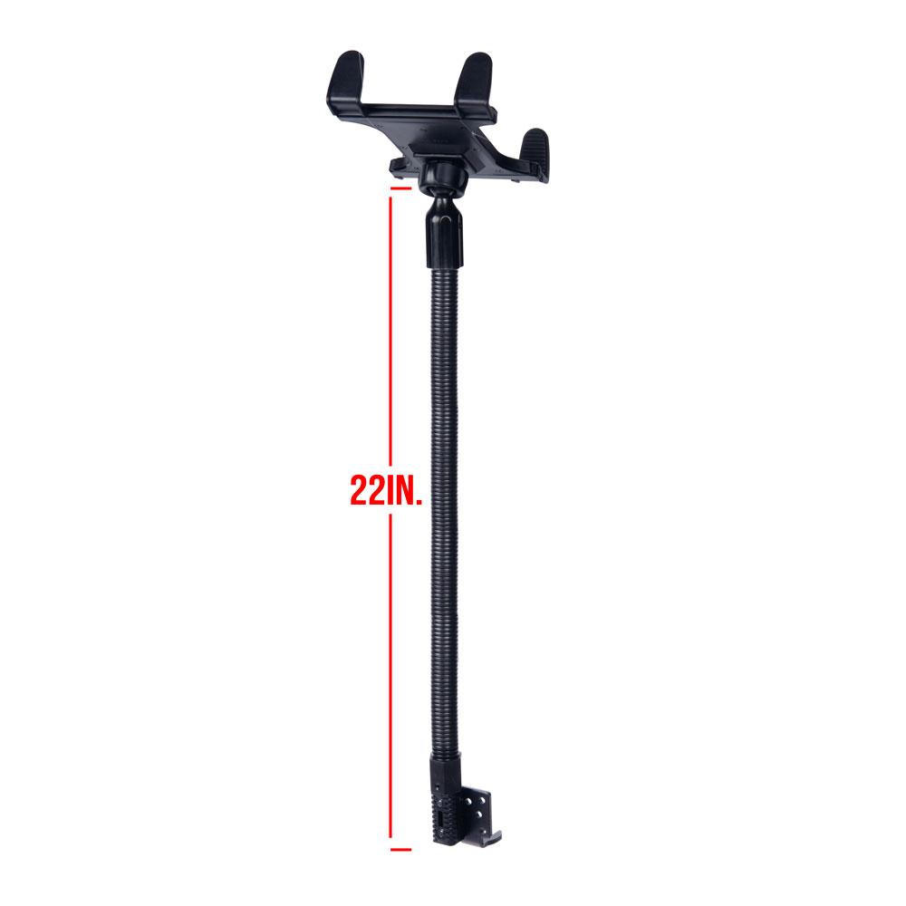 Tackform 22" seat rail tablet mount for universal fit