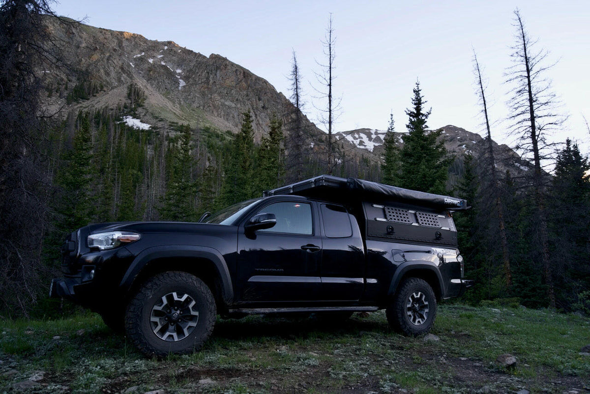 Dirtbox Overland Freestanding 270 Degree Awning for trucks, universal fit