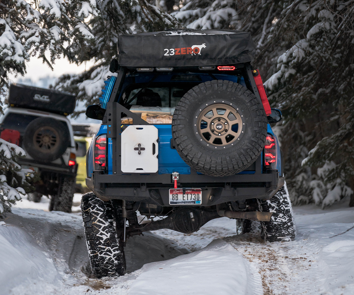 CBI Toyota Tacoma High Clearance Rear Bumper view 4