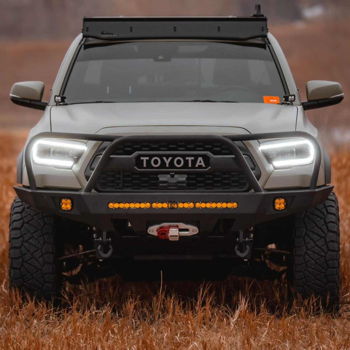 C4 Fabrication Tacoma Overland Front Bumper / 3rd Gen / 2016-2023