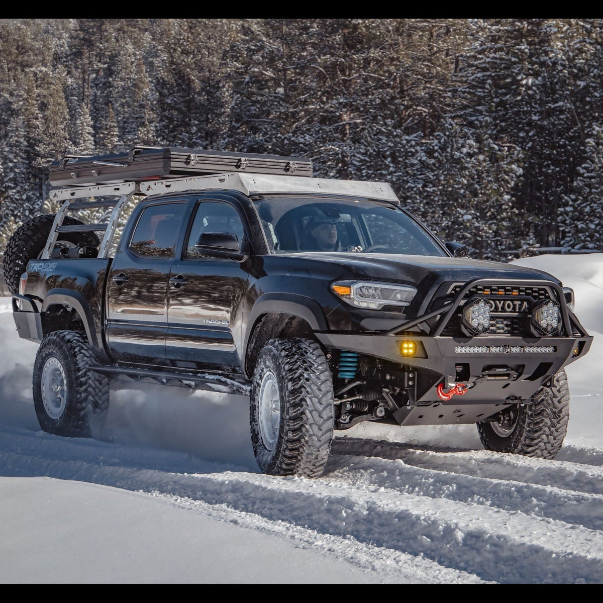 C4 Fabrication Tacoma Overland Front Bumper / 3rd Gen / 2016-2023