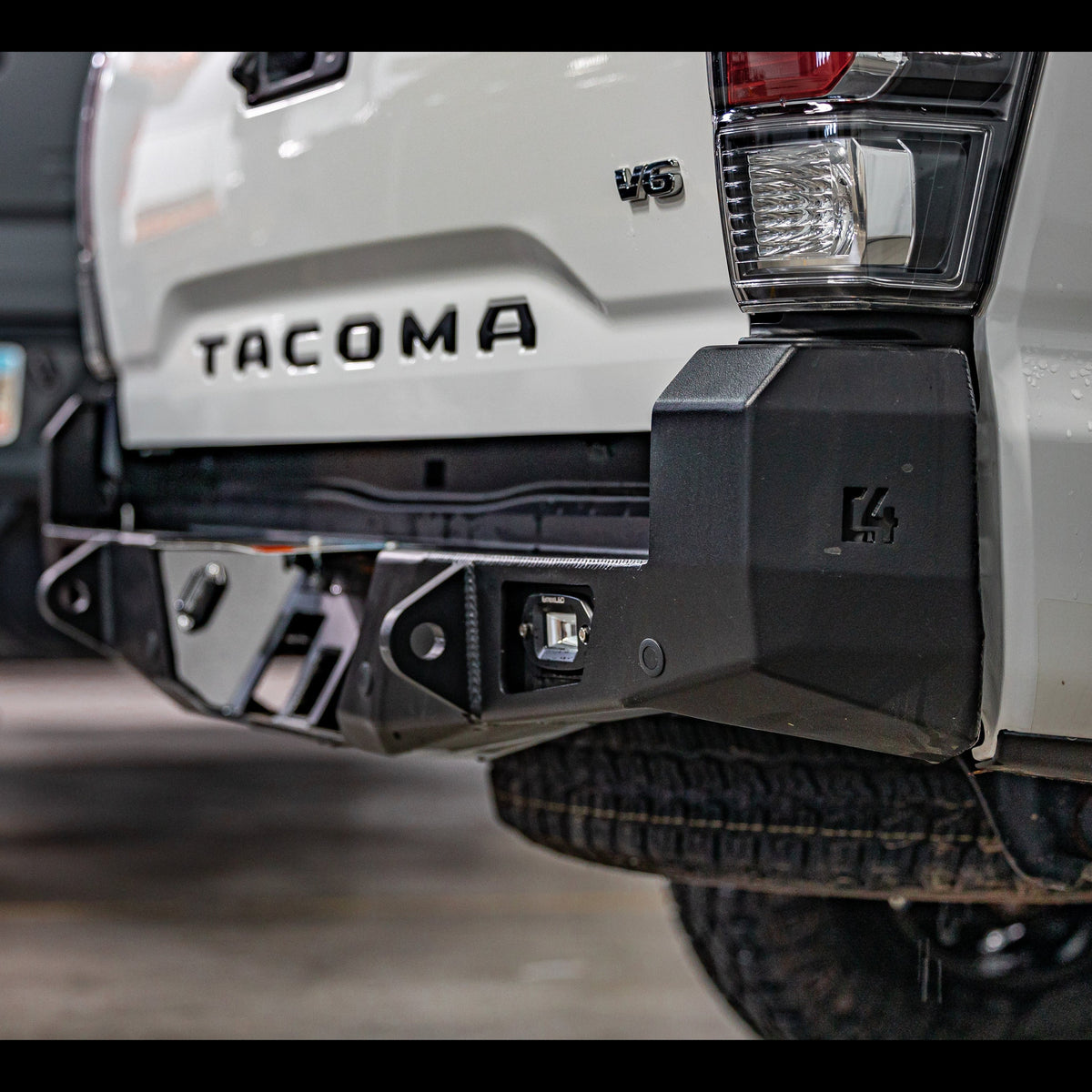 C4 Fabrication Tacoma Overland Rear Bumper / 3rd Gen / 2016-2023