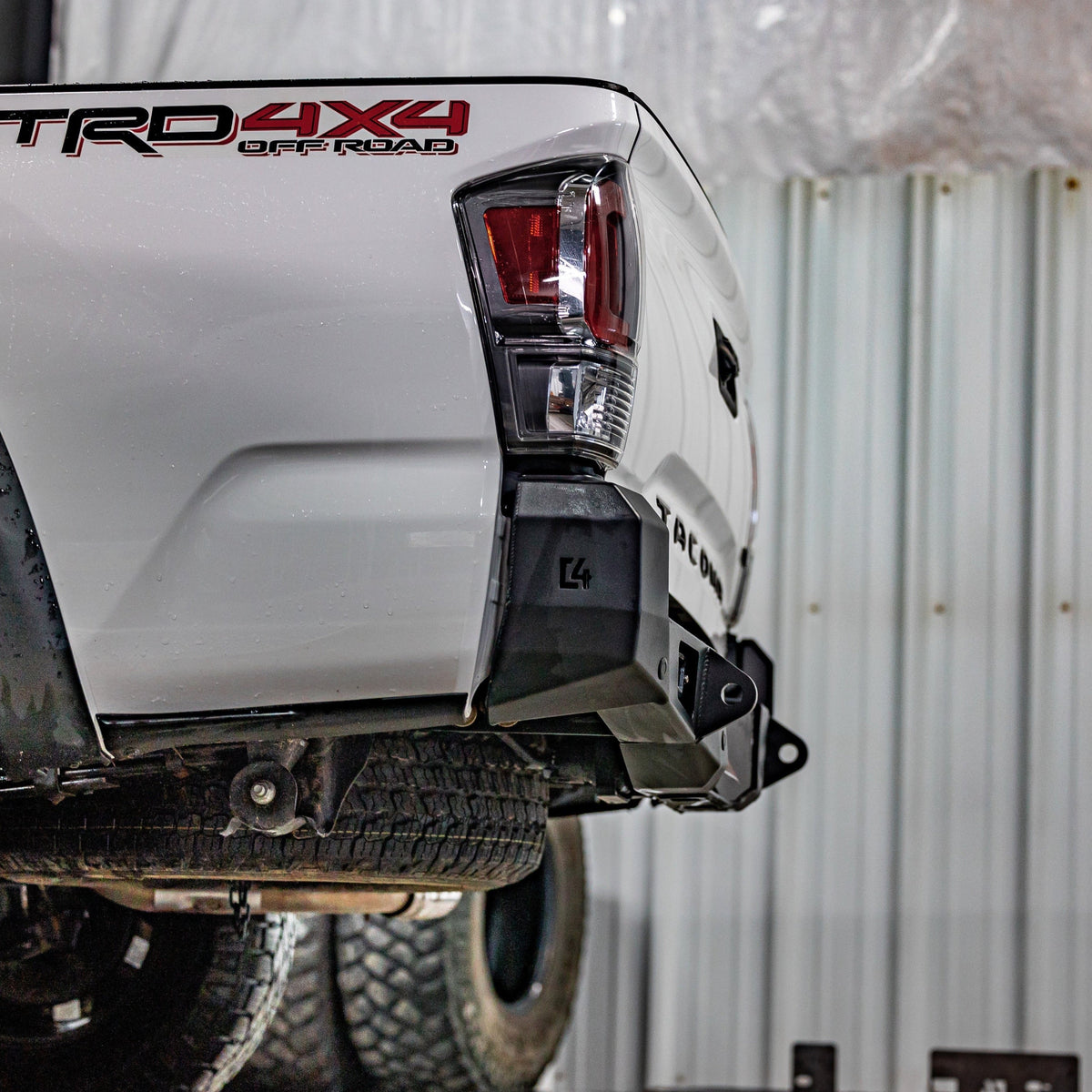 C4 Fabrication Tacoma Overland Rear Bumper / 3rd Gen / 2016-2023