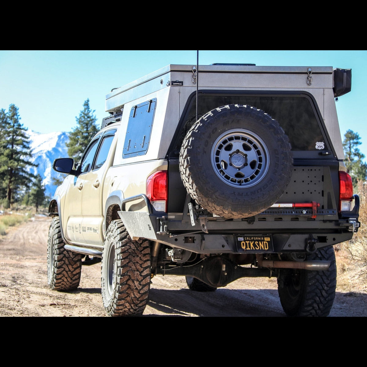 C4 Fabrication Tacoma Overland Series High Clearance Rear Bumper / 3rd Gen / 2016-2023
