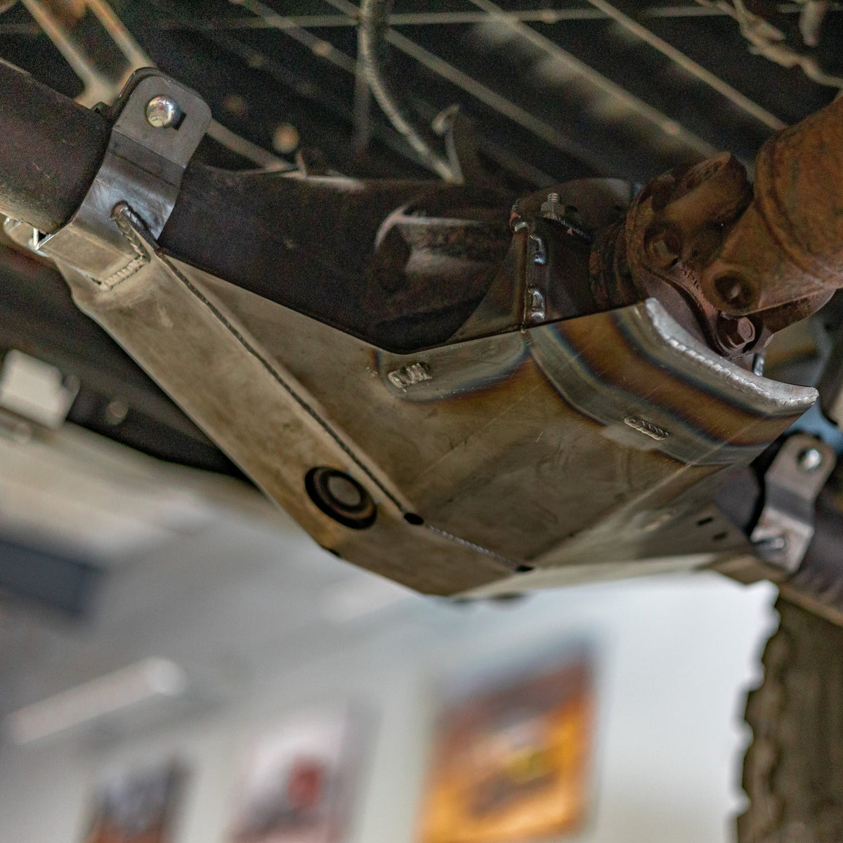 C4 Fabrication Tacoma Rear Differential Skid Plate / 2nd Gen / 2005-2015