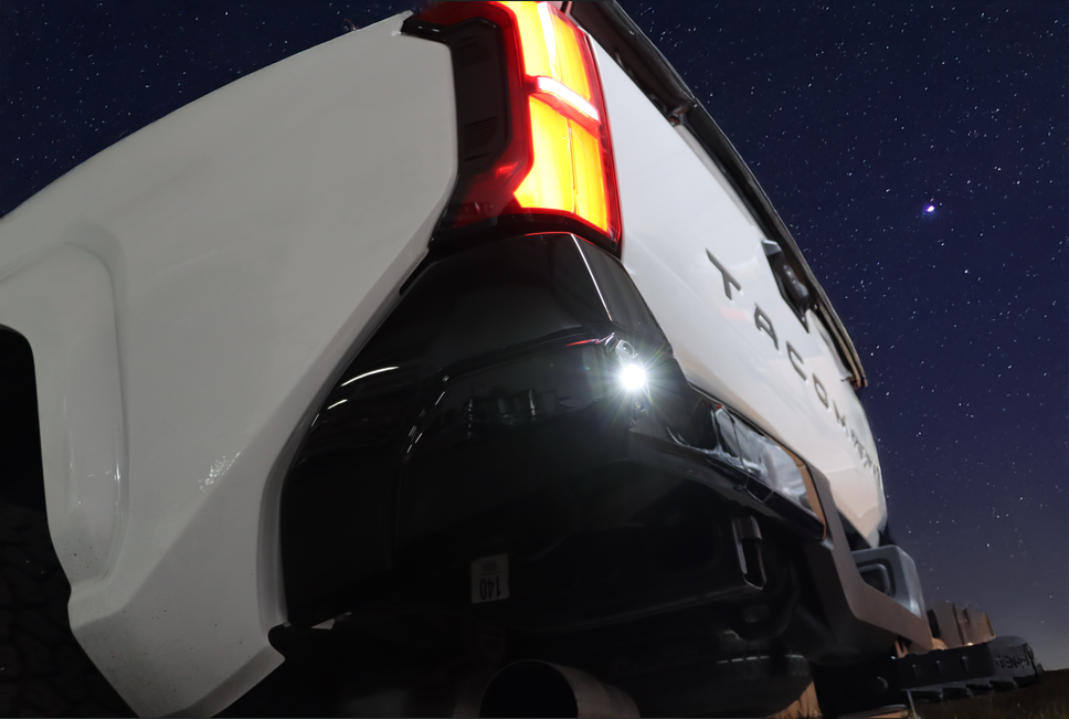 2024+ Toyota Tacoma Rear BumperShellz Overlays- PRO Version