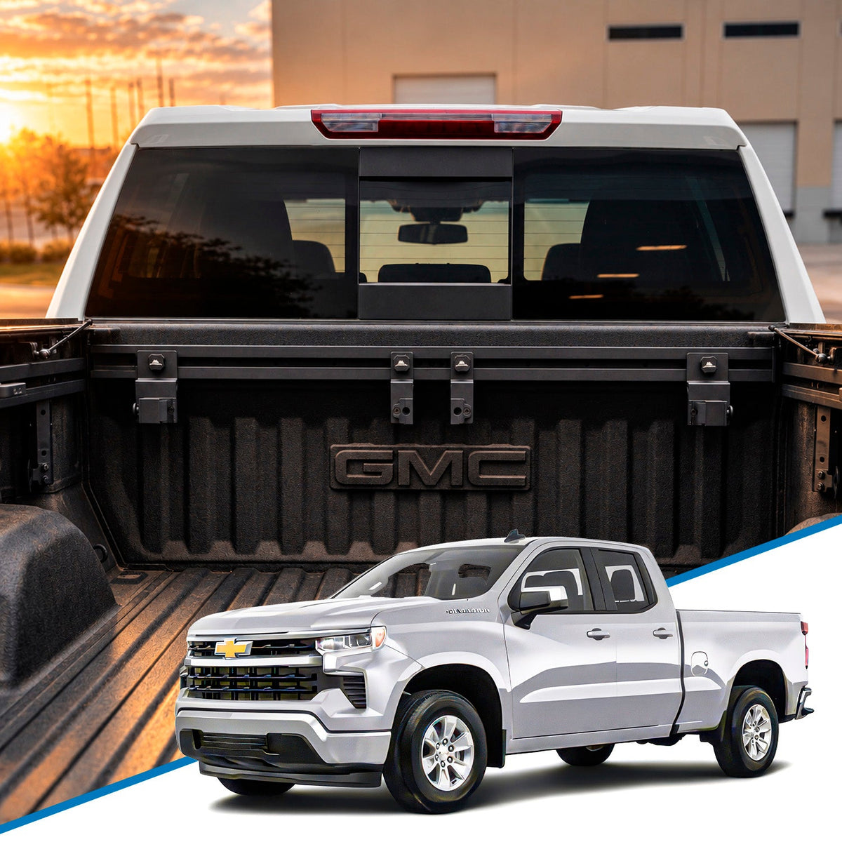 Integral Truck Stack Lock Bulkhead Bundle for 2019+ Chevrolet Silverado / GMC Sierra 1500 and 2020+ Silverado / Sierra HD