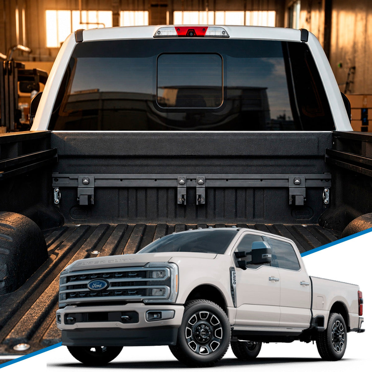 Integral Truck Stack Lock Bulkhead Bundle for the 2017+ Ford Super Duty