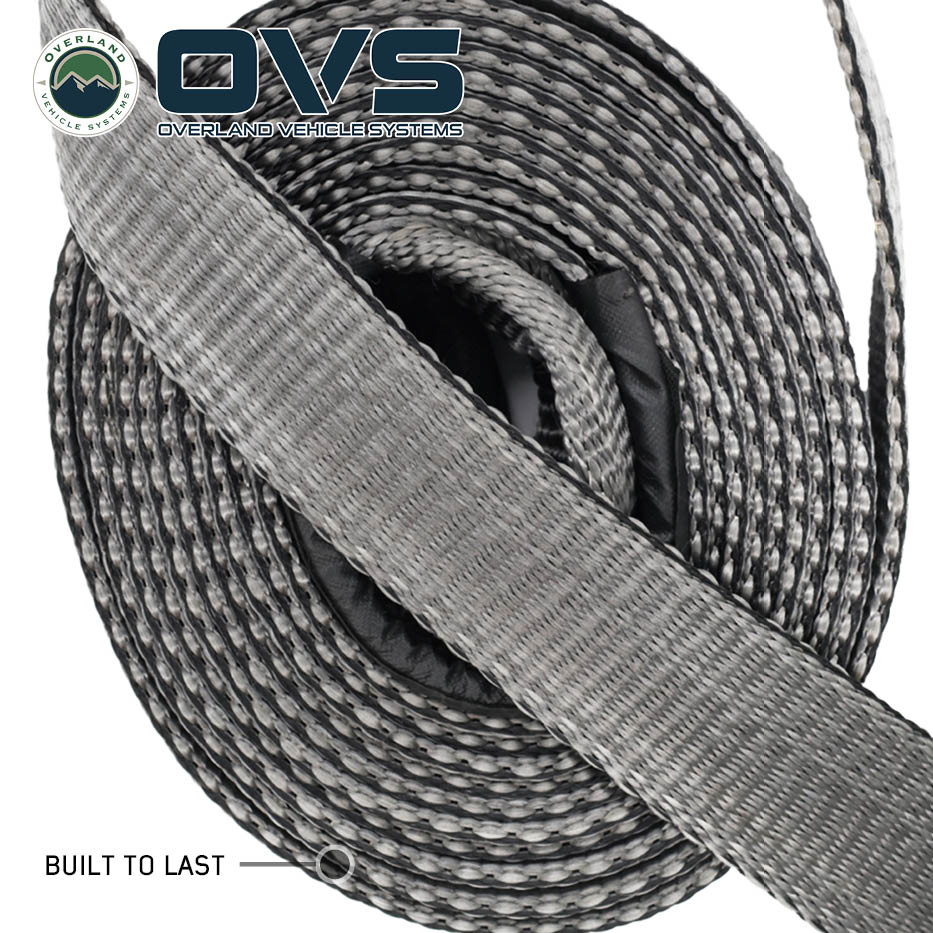 OVS Brute recovery tow strap with padded sleeve and storage bag - view 6