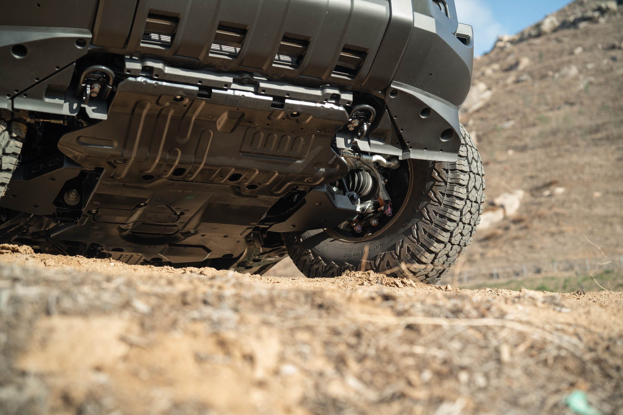 Toyota-Land-Cruiser-A-Arm-Skid-Plates-Installed-2 - NVMOS