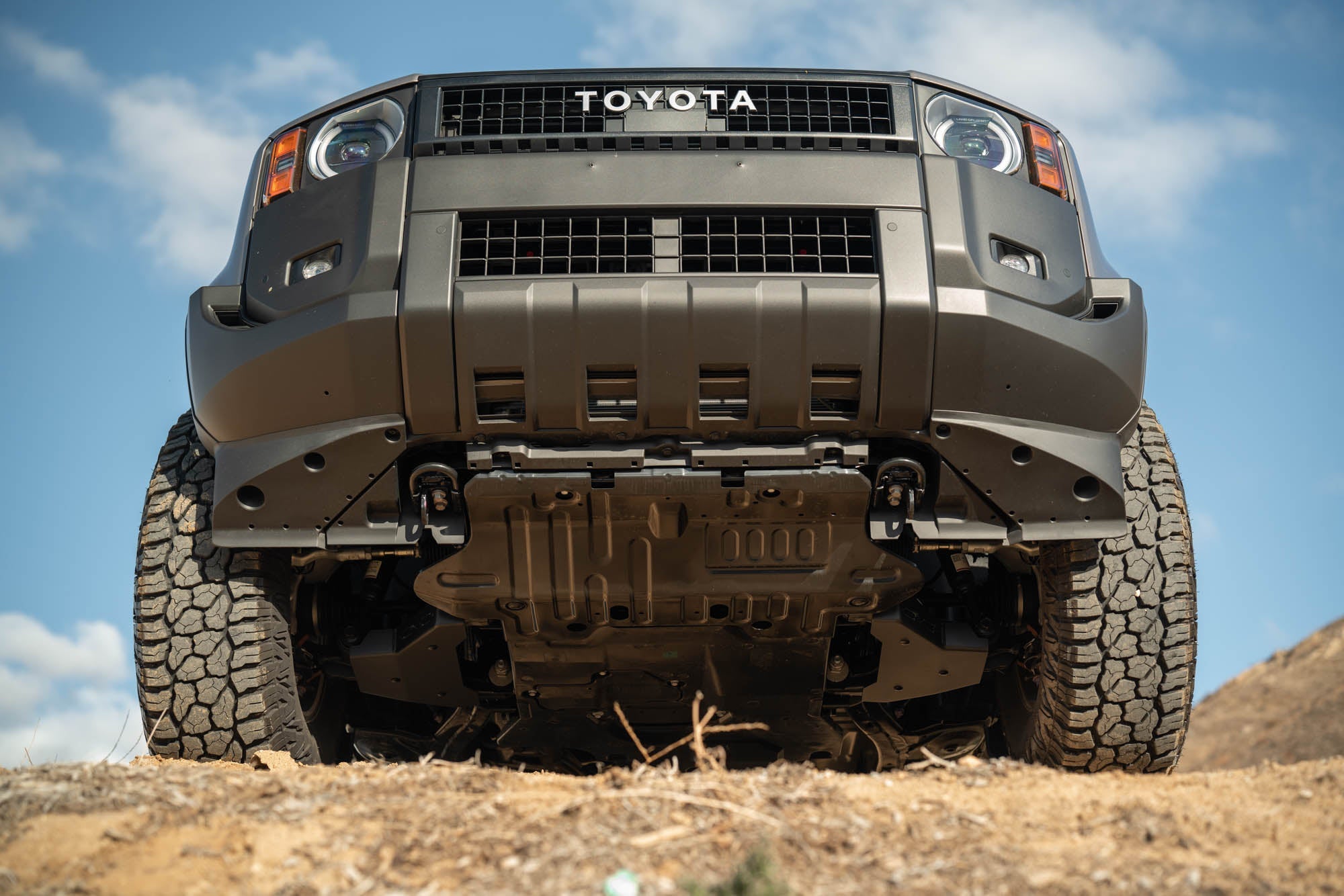 Toyota-Land-Cruiser-A-Arm-Skid-Plates-Installed-3 - NVMOS