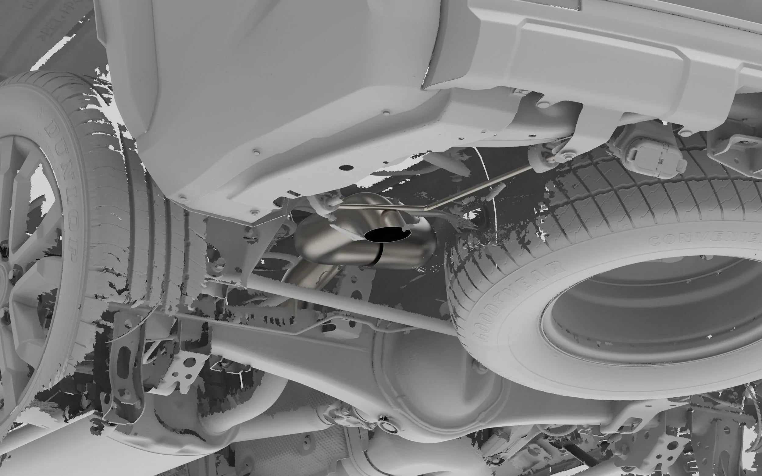 2025-Current Toyota 4Runner Titanium Axle Dump Exhaust