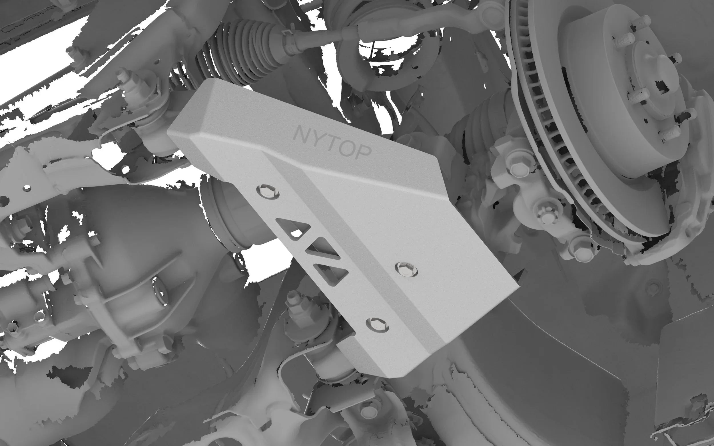 2024-Current Toyota Tacoma Lower Control Arm Skid Plate Kit