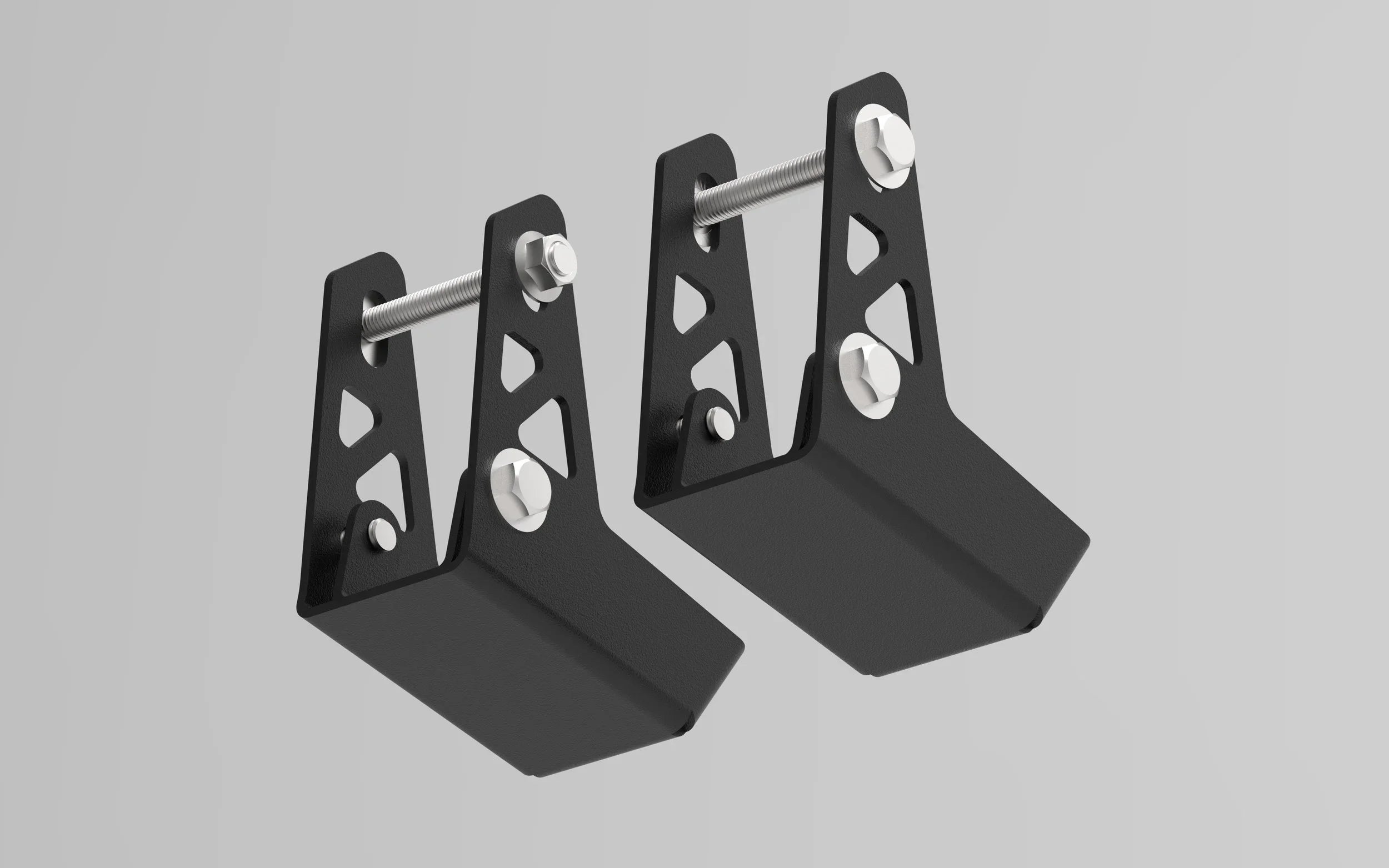 2024-Current Toyota Tacoma Rear Shock Mount Skid Plate Kit