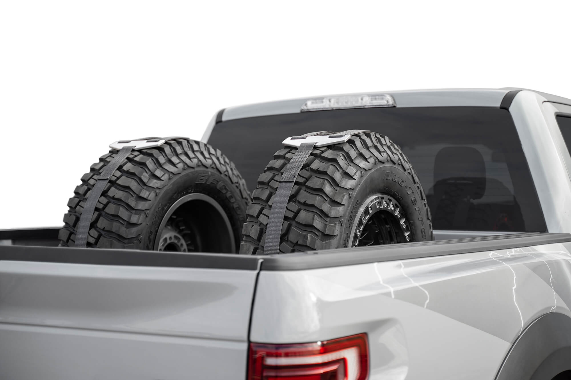 Truck-bed-tire-carrier - NVMOS