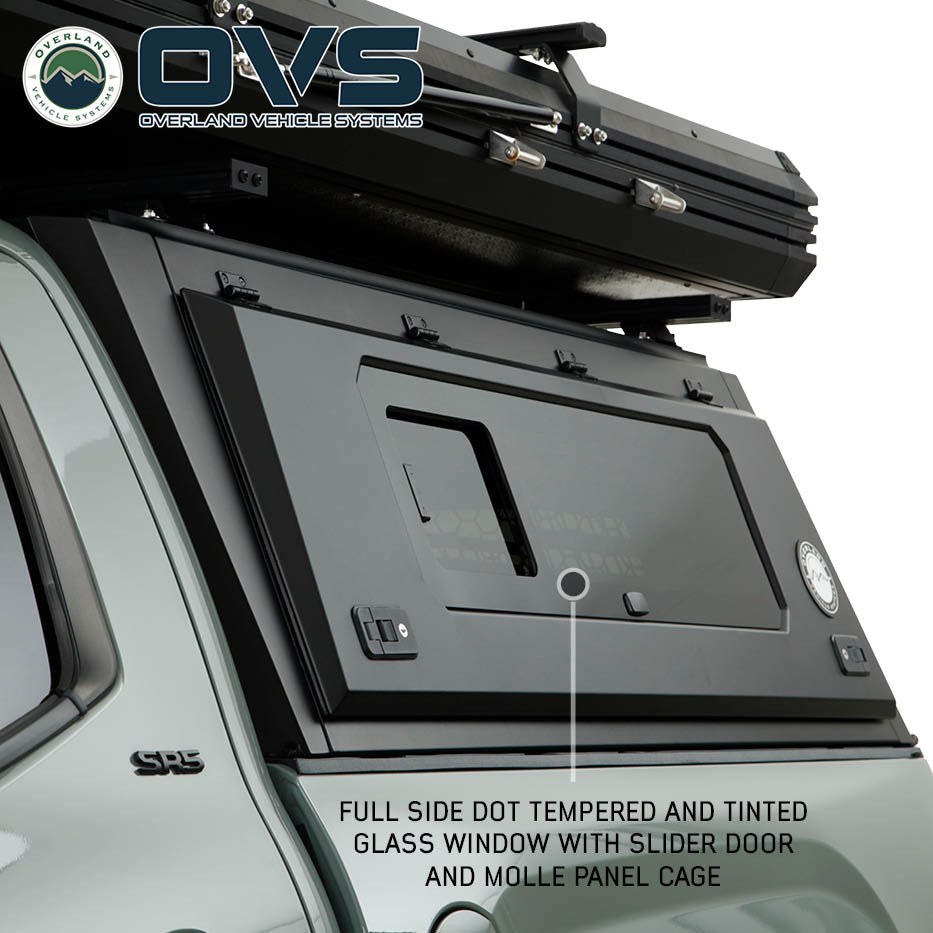 Expedition Pro+ Truck Cap w/ Full-Window Wing Doors & 3rd Brake Light | OVS