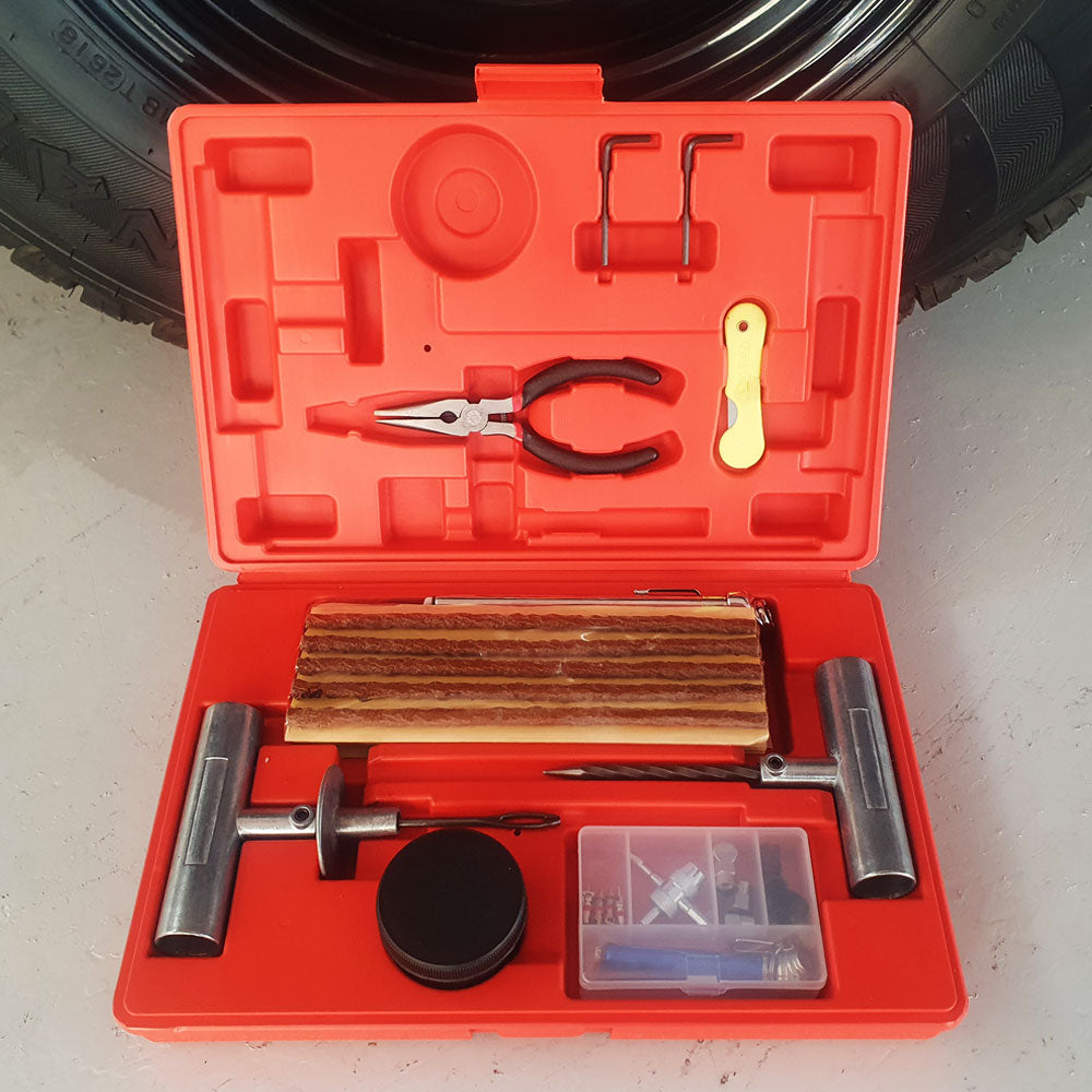Indeflate tyre repair kit for universal fit