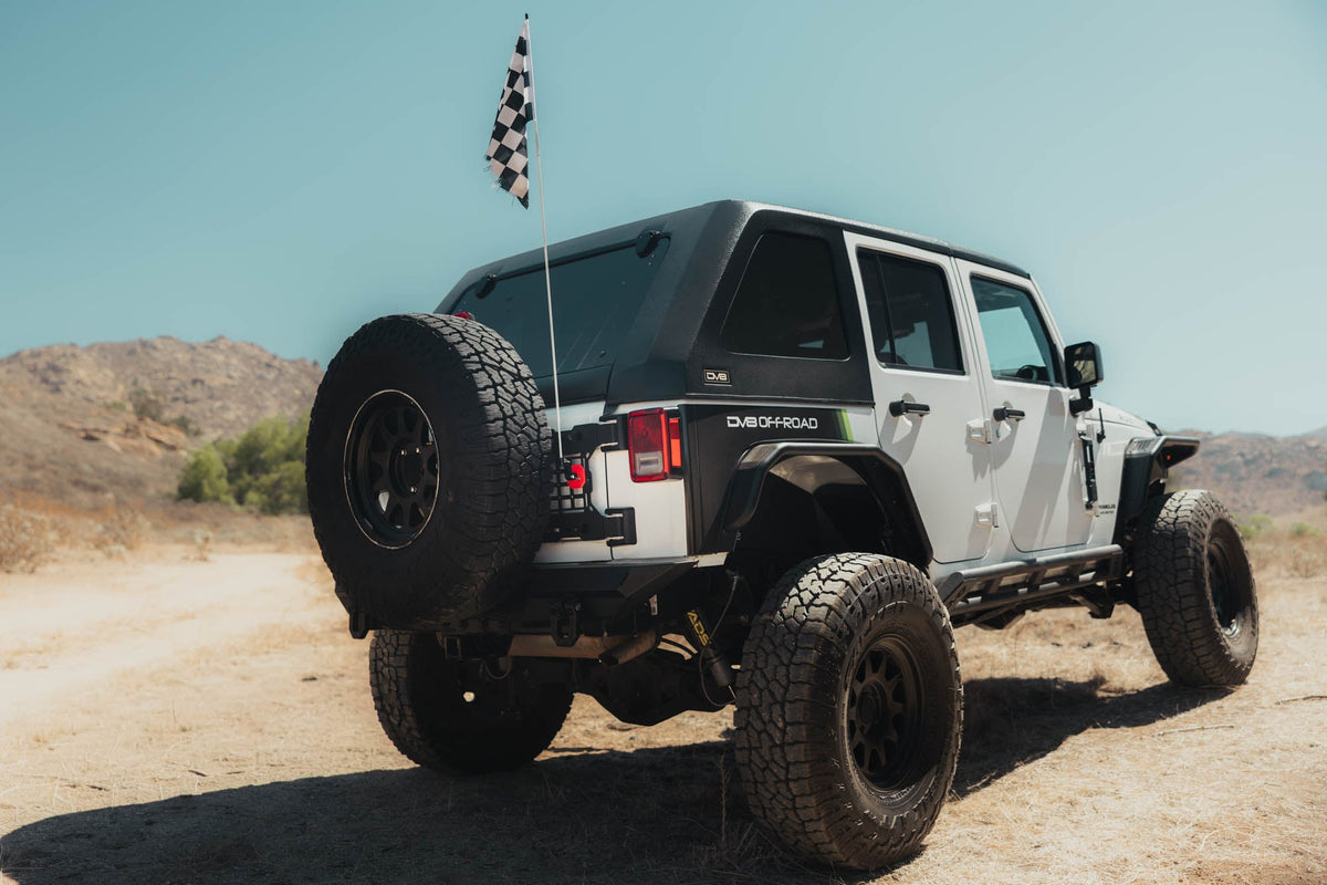 DV8 Offroad molle adjustable antenna and whip mount for universal fit