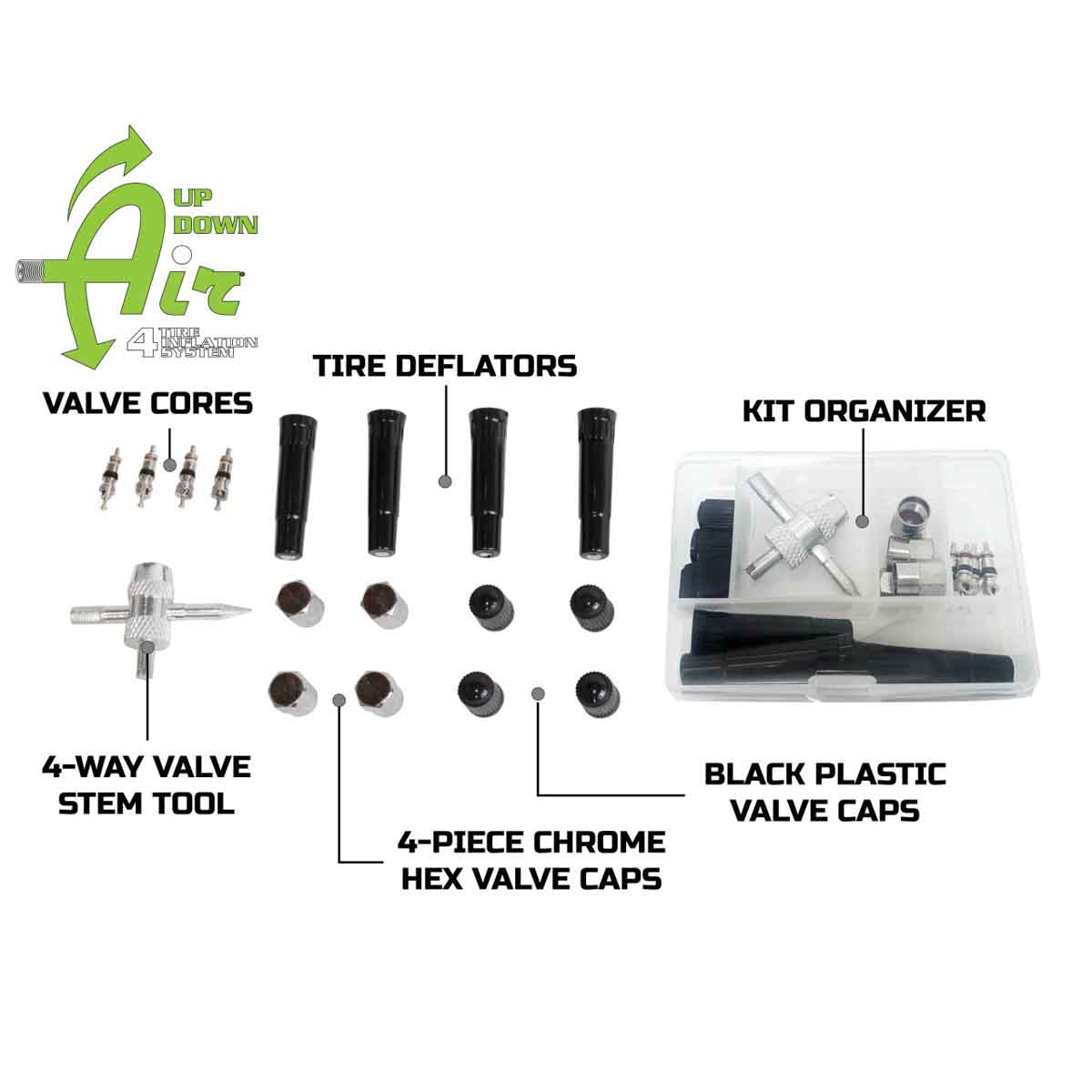 Up Down Air 53 piece tire plug repair kit - view 5