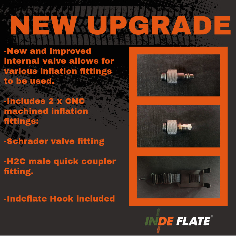 Indeflate 2 Hose Analogue for universal fit