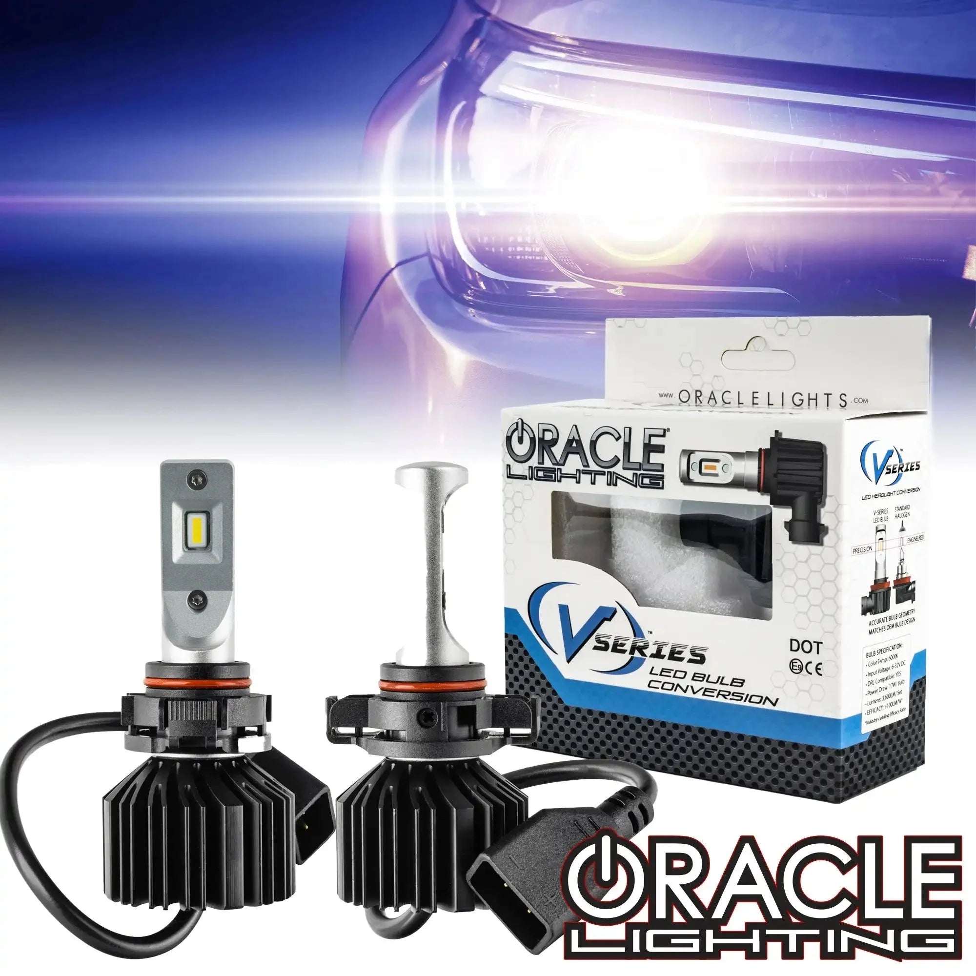 2010-2017 Jeep Wrangler PSX24W - ORACLE V-Series LED Bulb Upgrade (Fog Light)