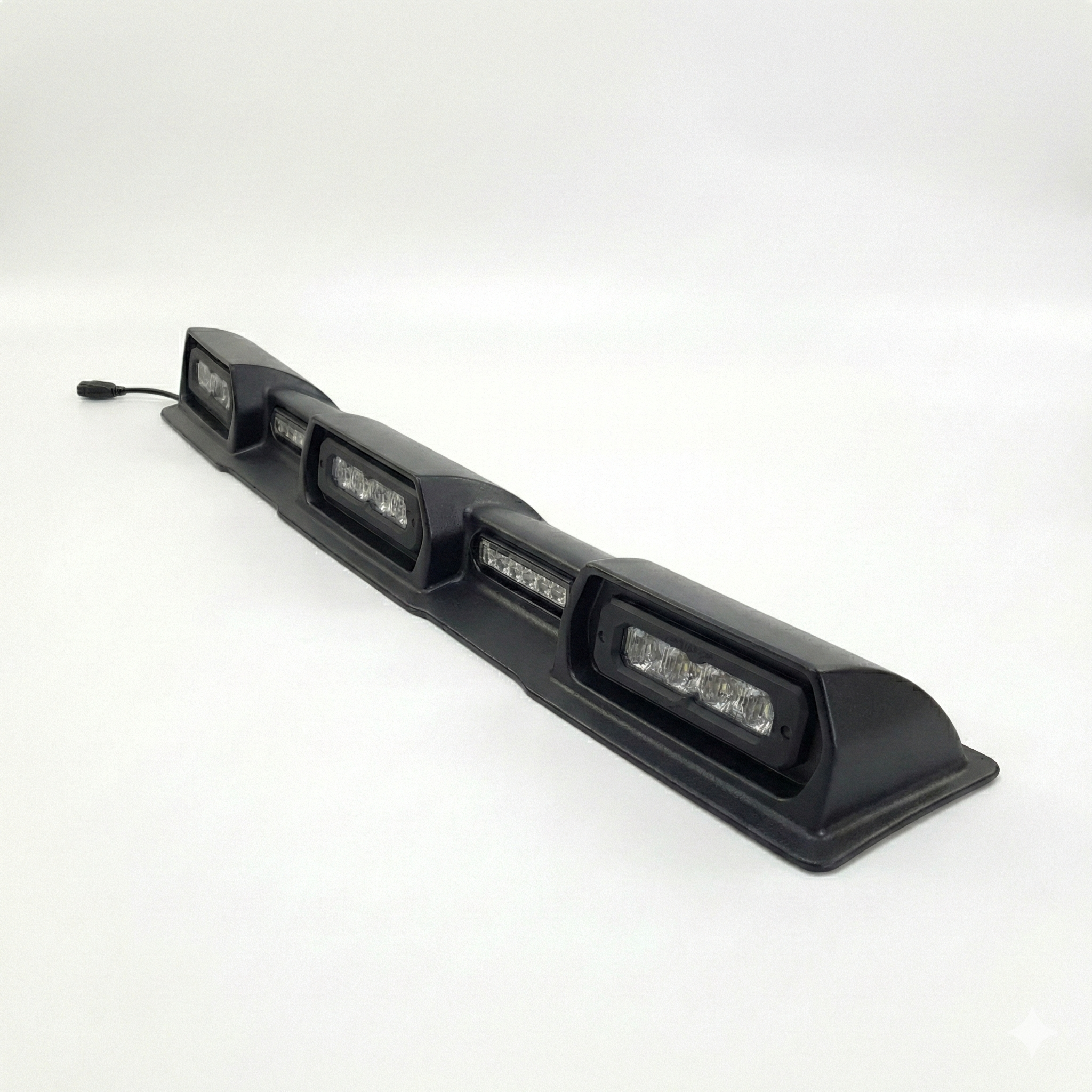 2024-2026 Toyota Tacoma PRO Integrated Roof Visor & Light System – Aero Housing with High-Output LED Light Bars & Dual-Color Markers