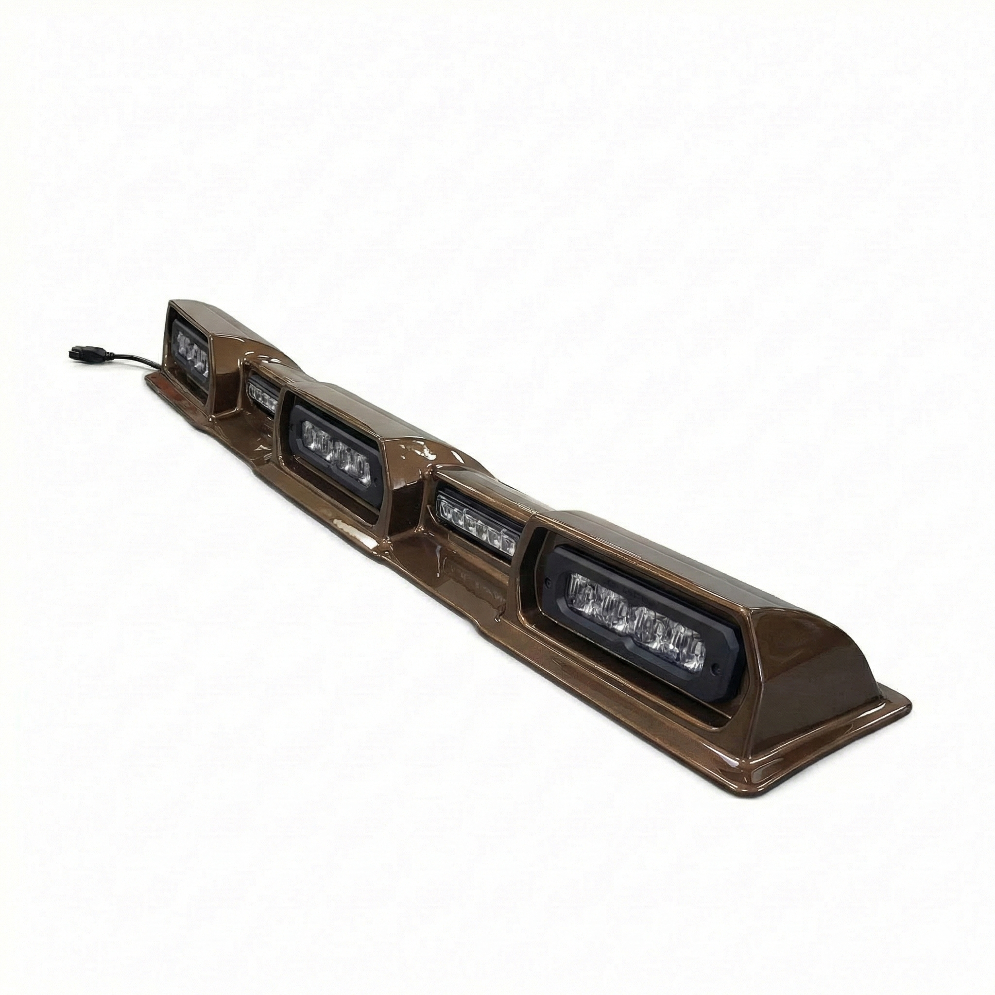 2024-2026 Toyota Tacoma PRO Integrated Roof Visor & Light System – Aero Housing with High-Output LED Light Bars & Dual-Color Markers