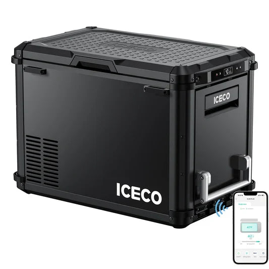 ICECO VL45Plus 44.4QT 3-way access fridge freezer, universal fit