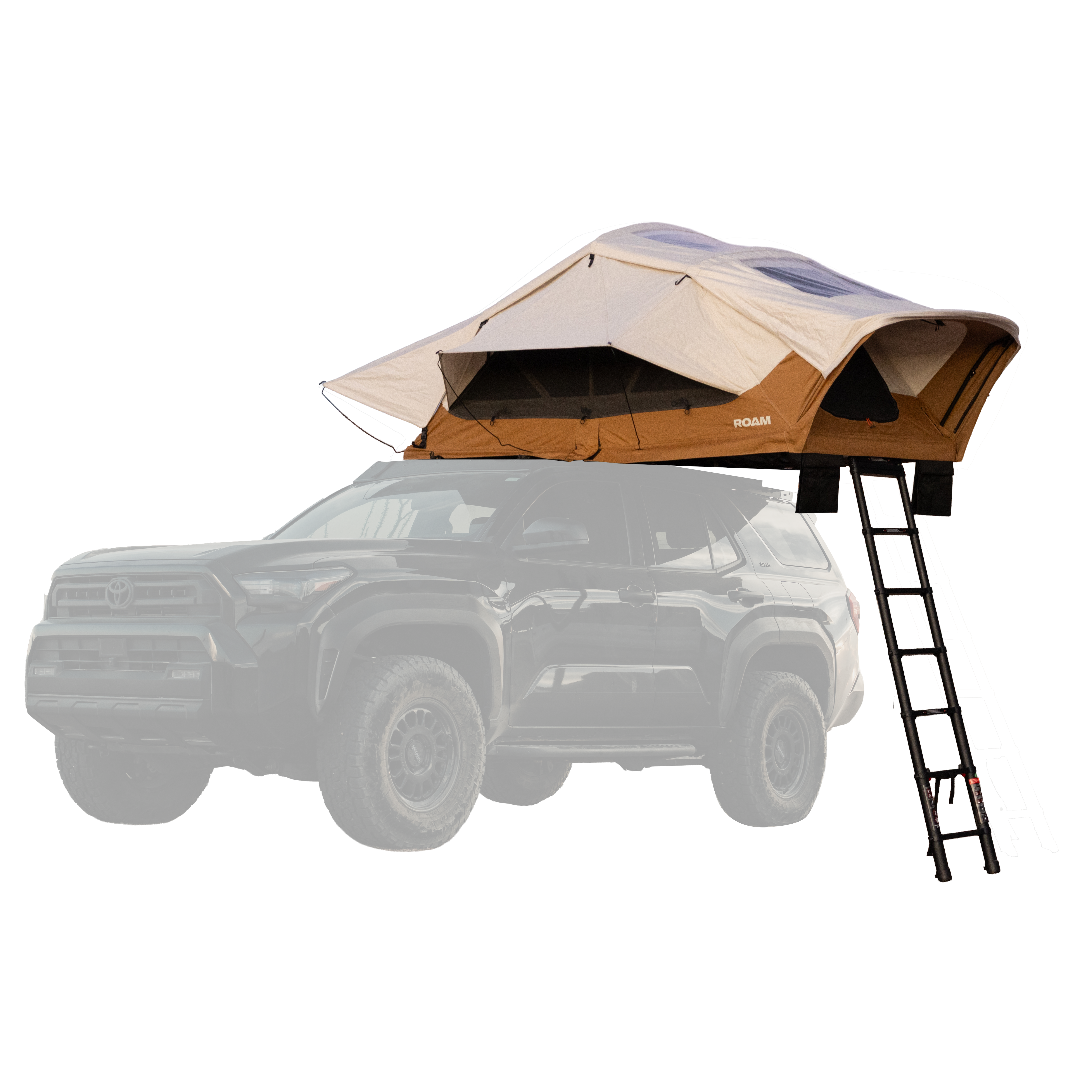 ROAM Vagabond XL 2.0 Rooftop Tent - Black / No Annex