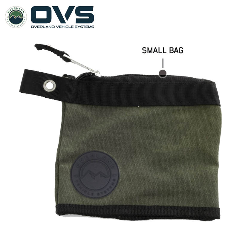 Overland Vehicle Systems Canyon small/medium #12 waxed canvas storage bag 3-piece set - view 3