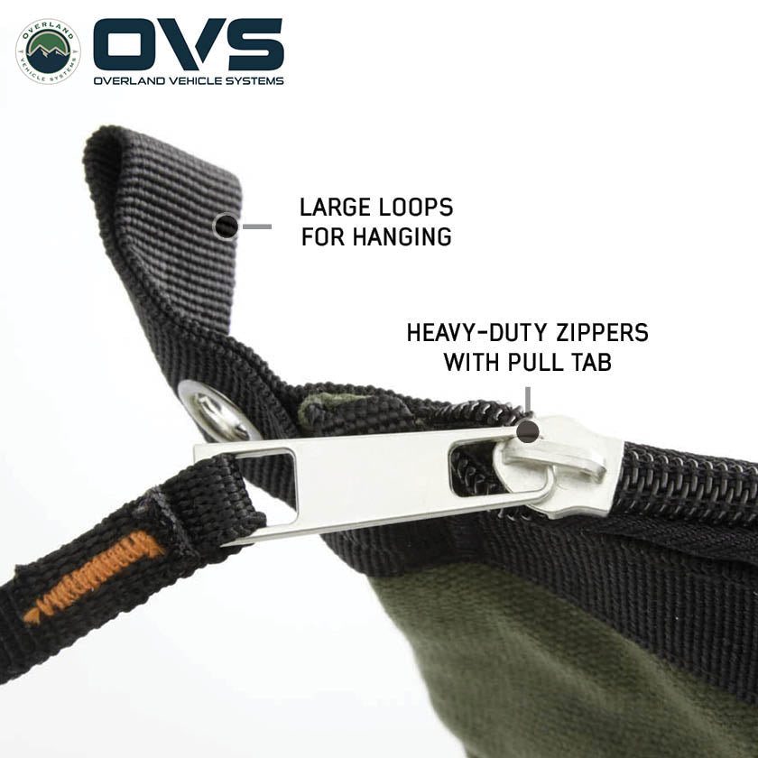 Overland Vehicle Systems Canyon small #12 waxed canvas storage bag 3-piece set - view 3